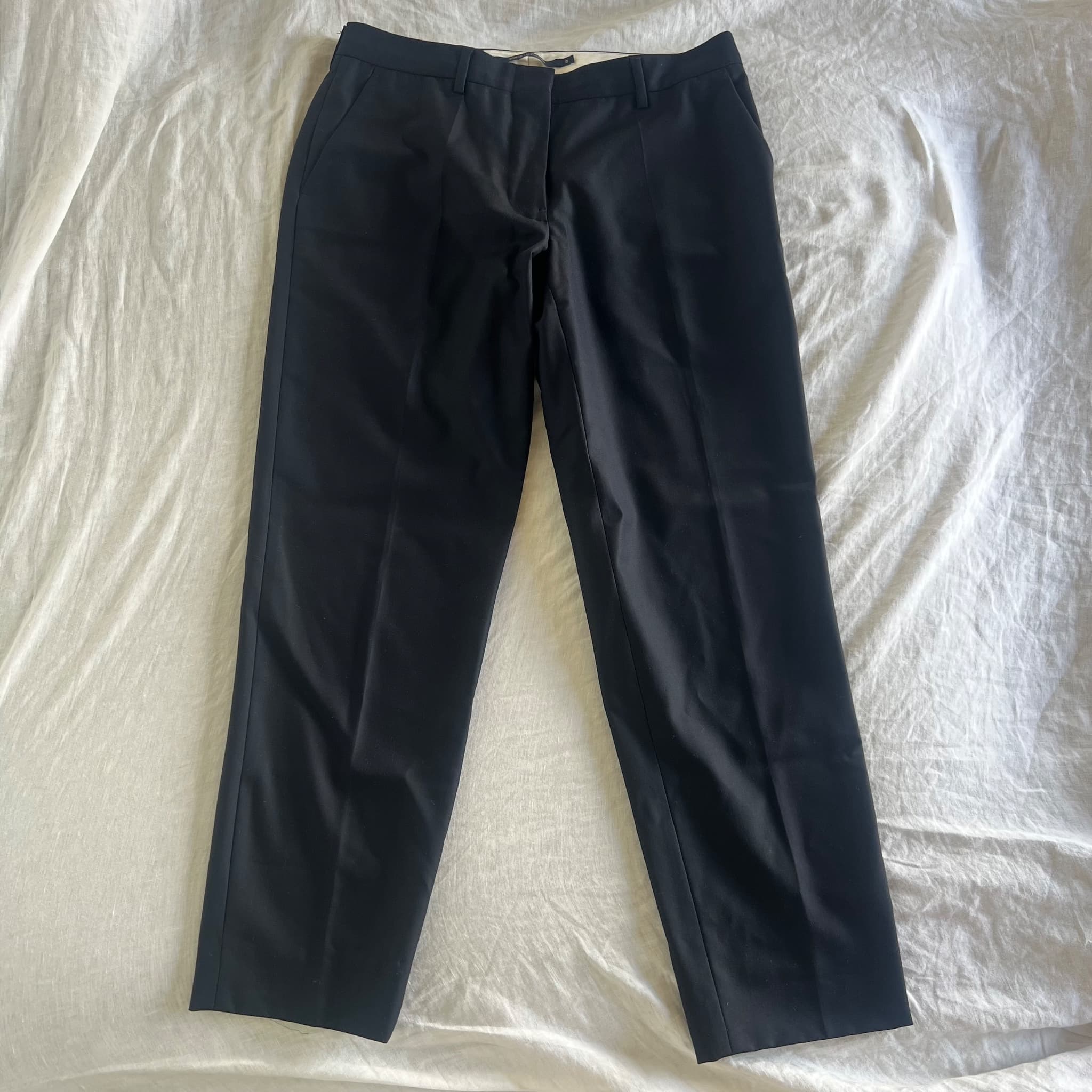 Sofie D'Hoore Black 100% Wool Tailored Trousers (Size 38) — photo 1 of 10