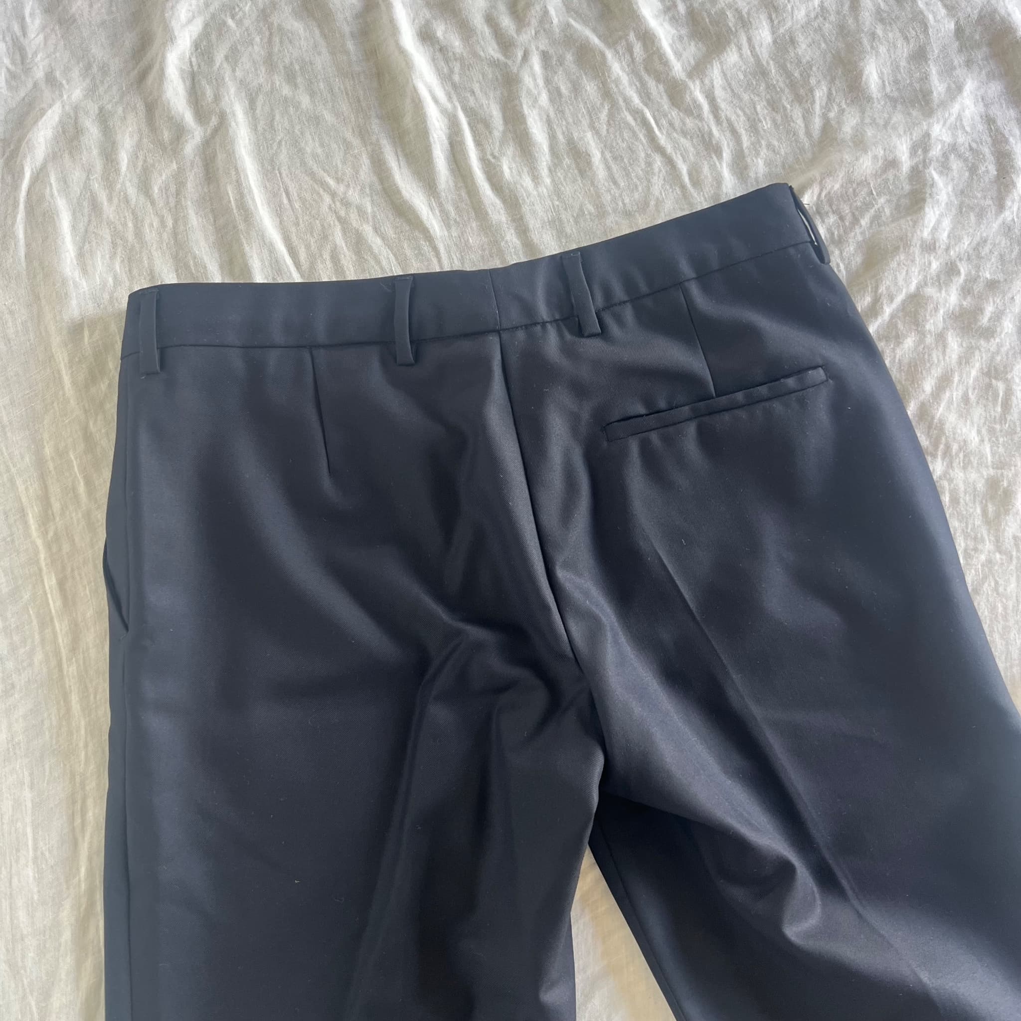 Sofie D'Hoore Black 100% Wool Tailored Trousers (Size 38) — photo 10 of 10