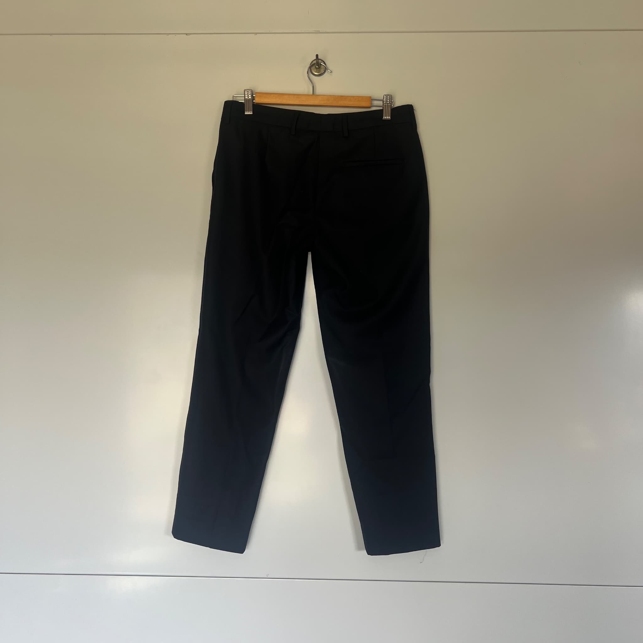 Sofie D'Hoore Black 100% Wool Tailored Trousers (Size 38) — photo 2 of 10
