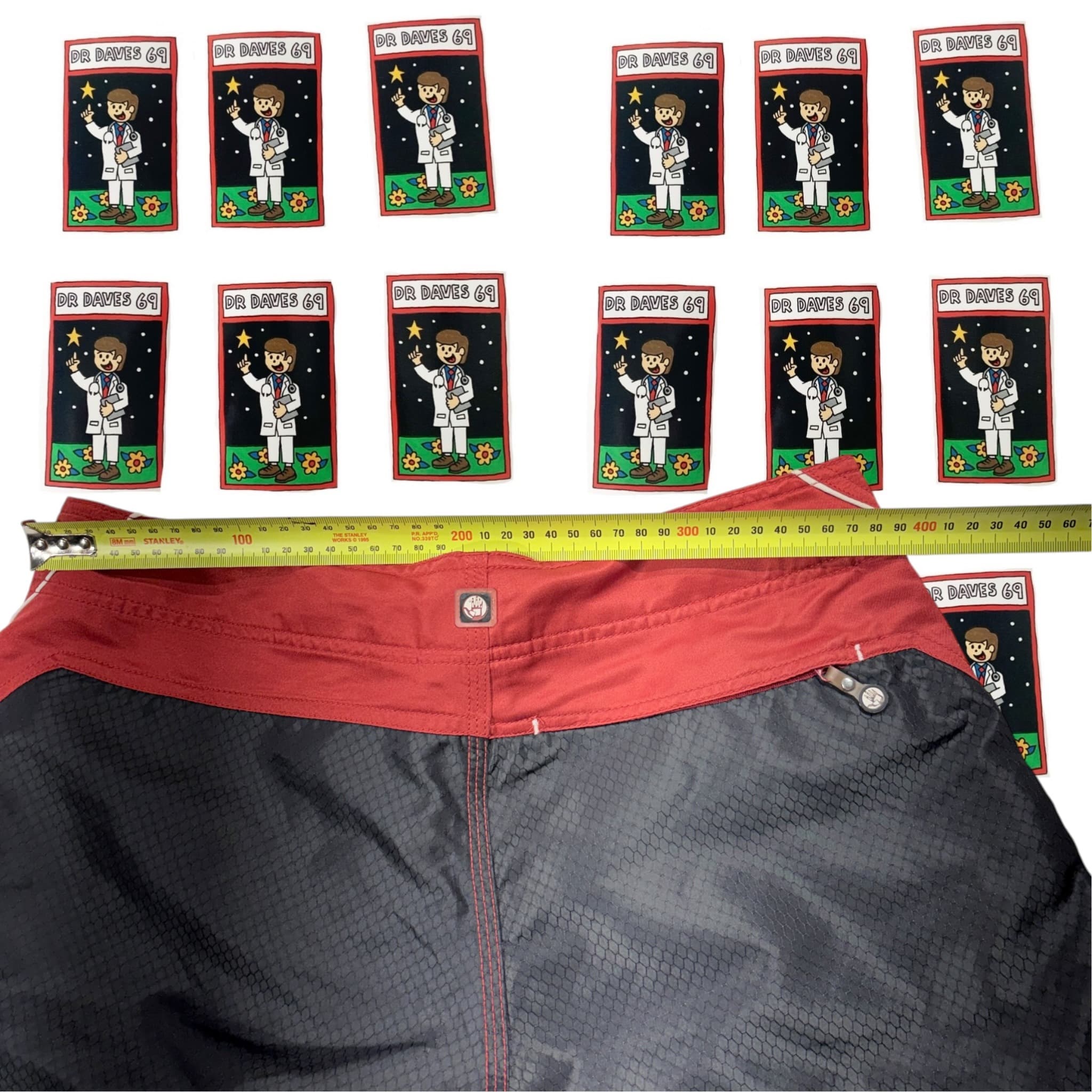 Body Glove Red And Black Boardshorts — photo 4 of 5