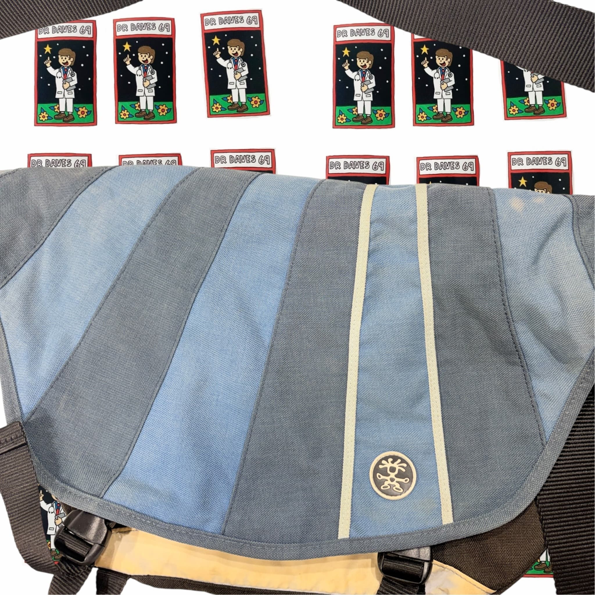 Crumpler Messenger Bag Blue Grey Y2K — photo 3 of 8
