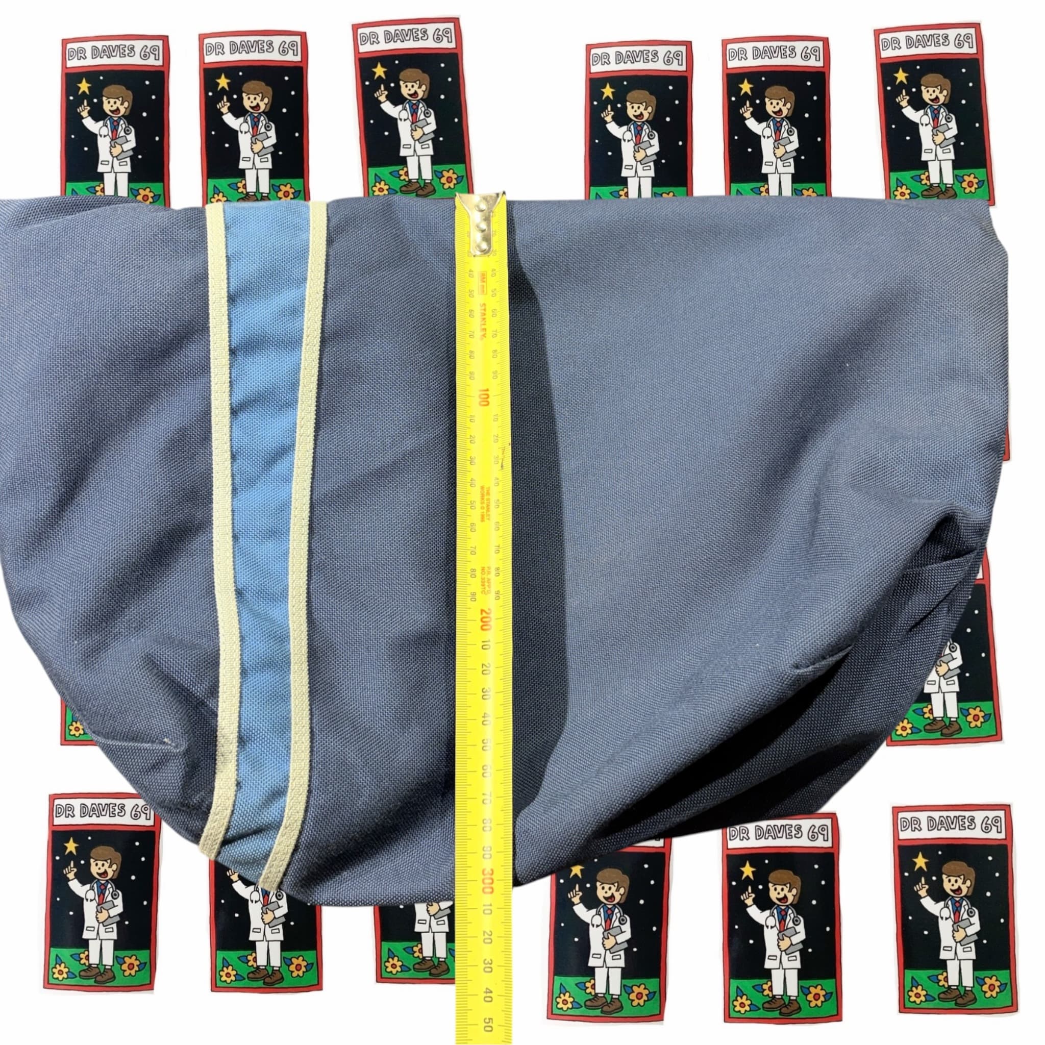 Crumpler Messenger Bag Grey With Blue Stripe — photo 6 of 6