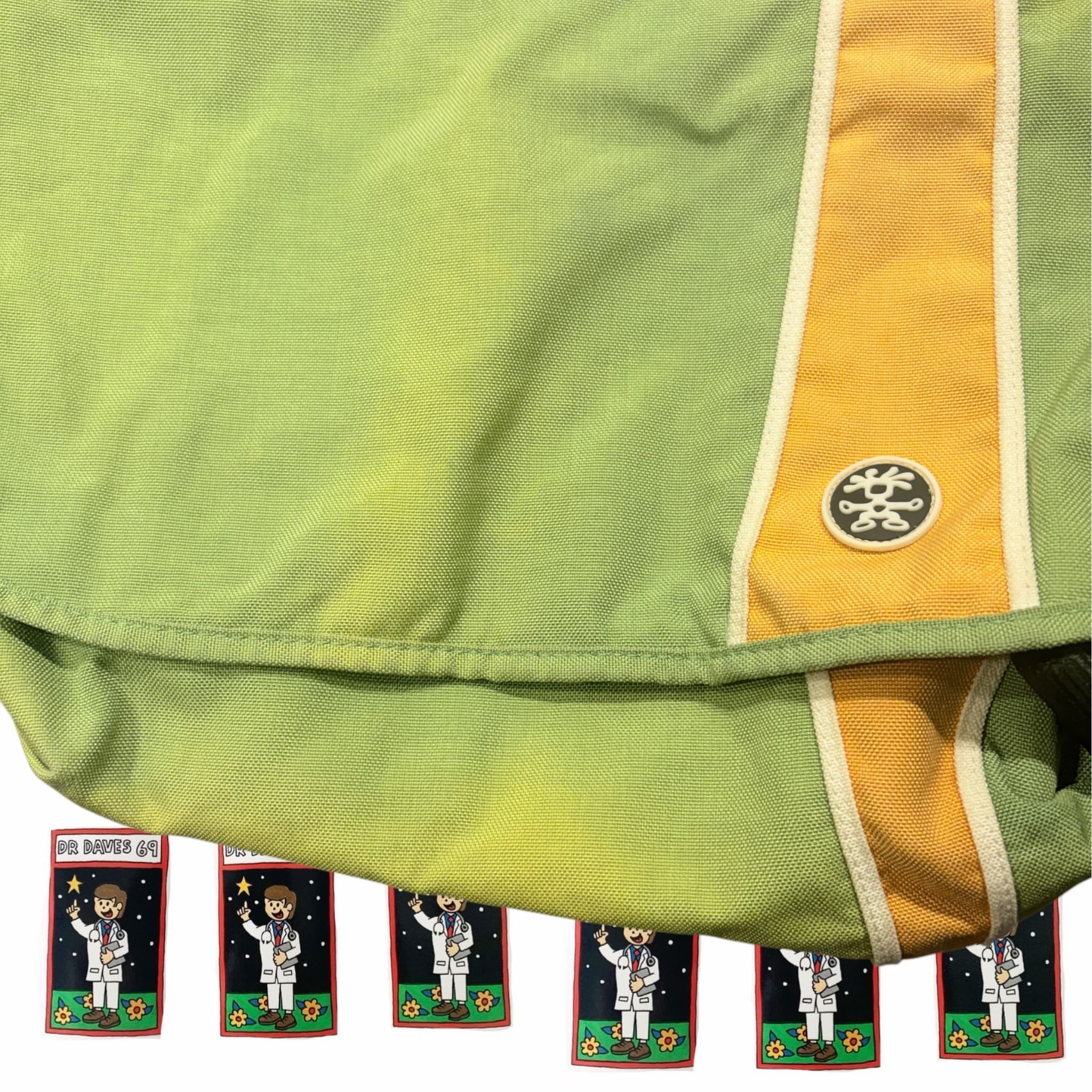 Crumpler Messenger Bag Lime Green And Yellow — photo 2 of 7