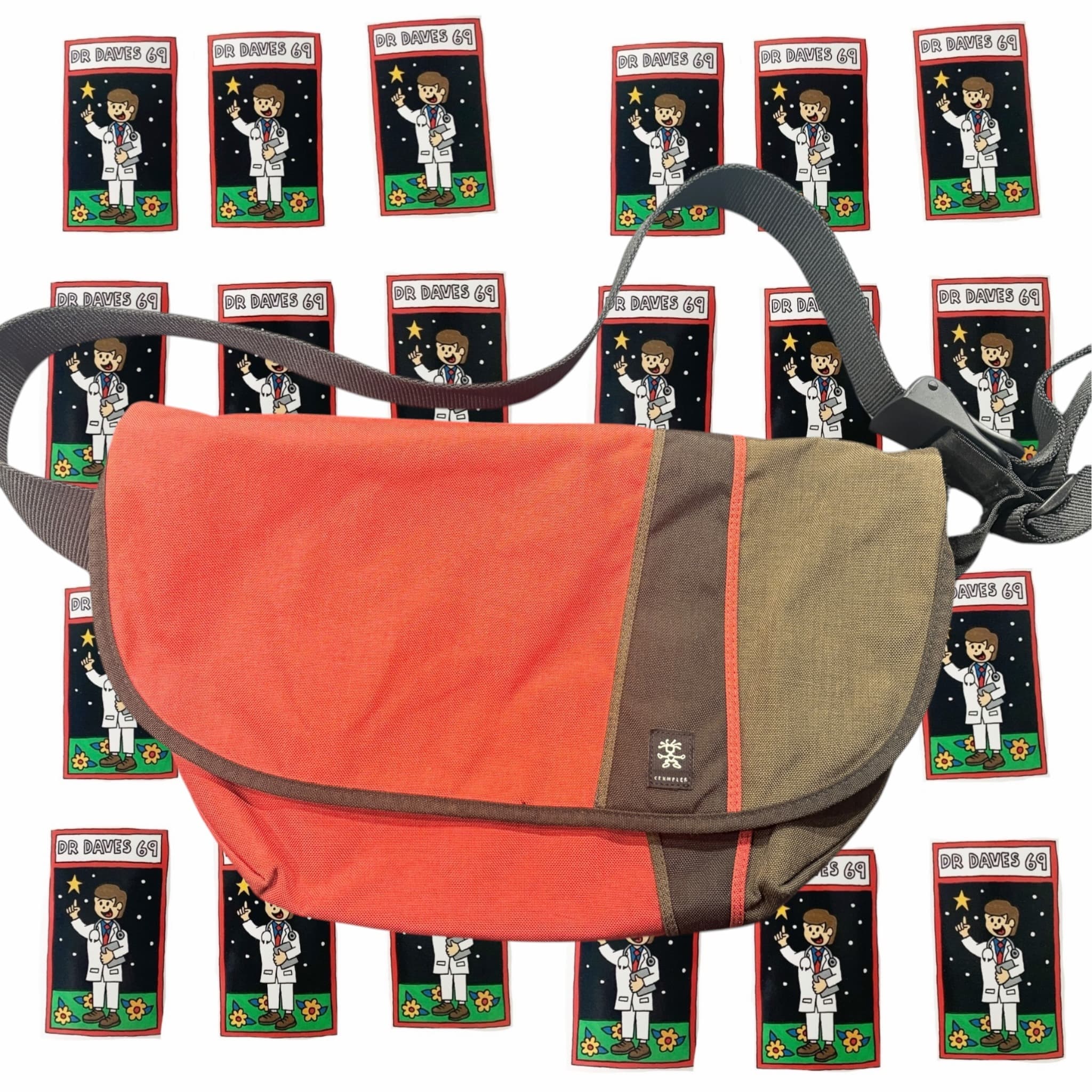 Crumpler Messenger Bag Red Brown Unisex — photo 1 of 5
