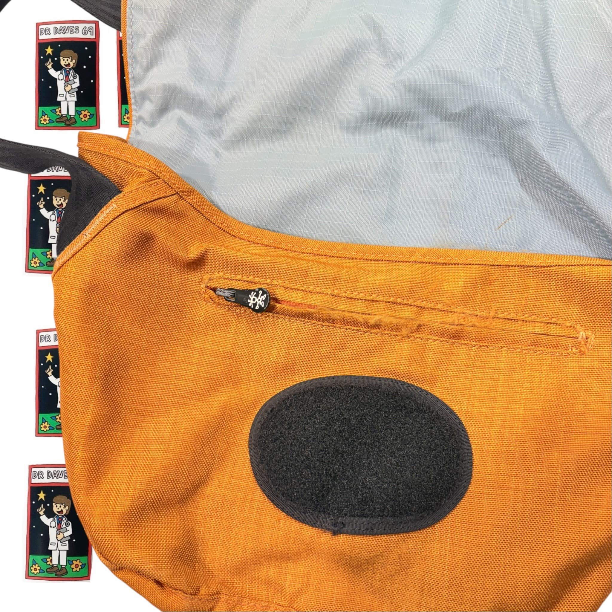 Crumpler The Base Stash Messenger Bag Orange — photo 3 of 6