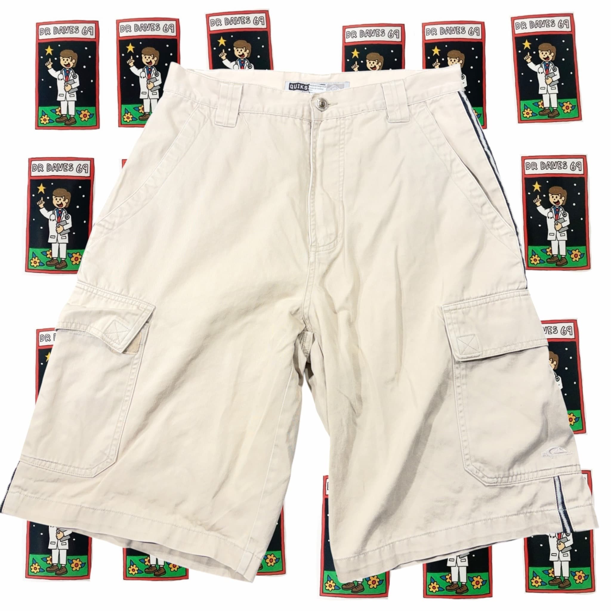 Y2k Quiksilver Walkshorts Size 30