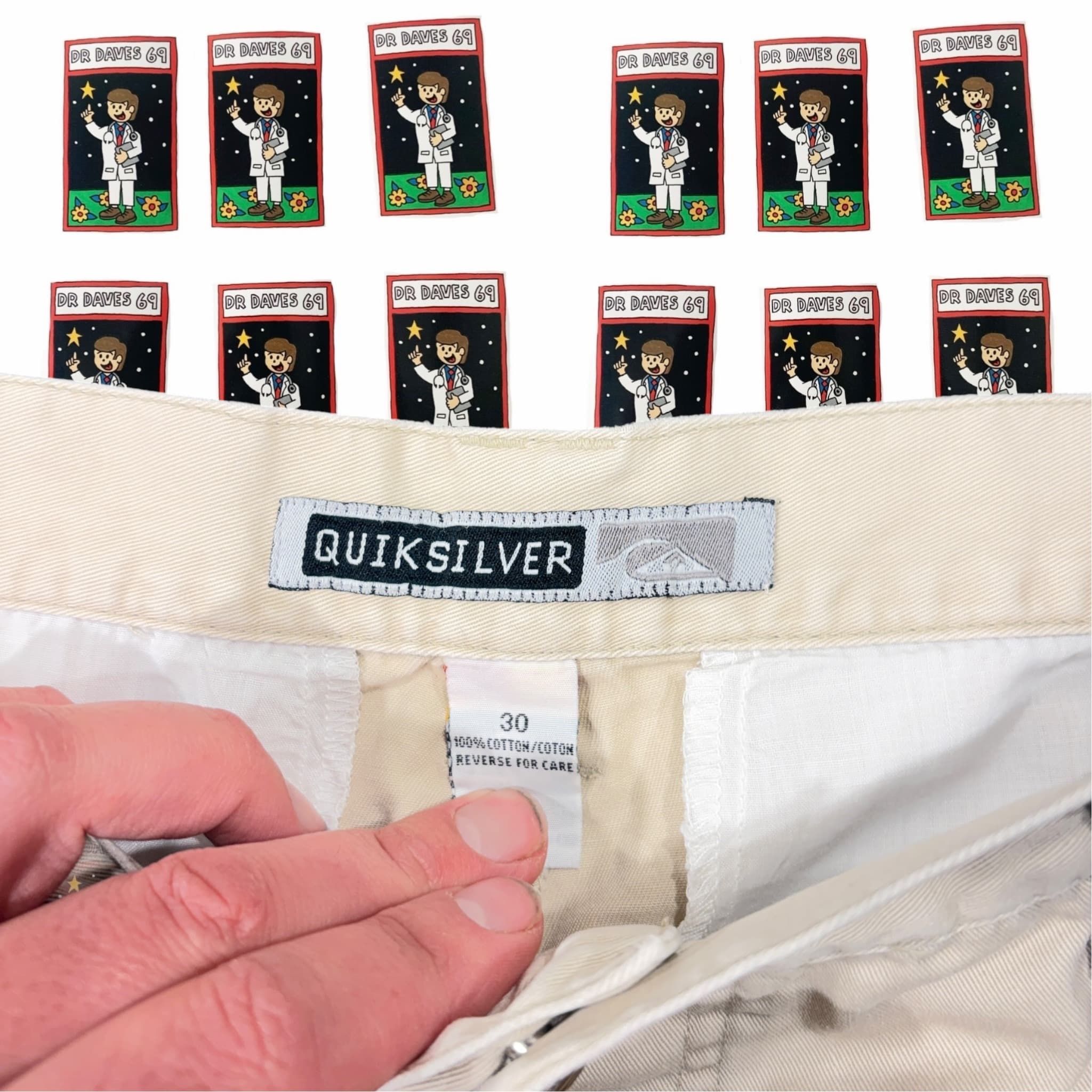 Y2k Quiksilver Walkshorts Size 30 — photo 2 of 5