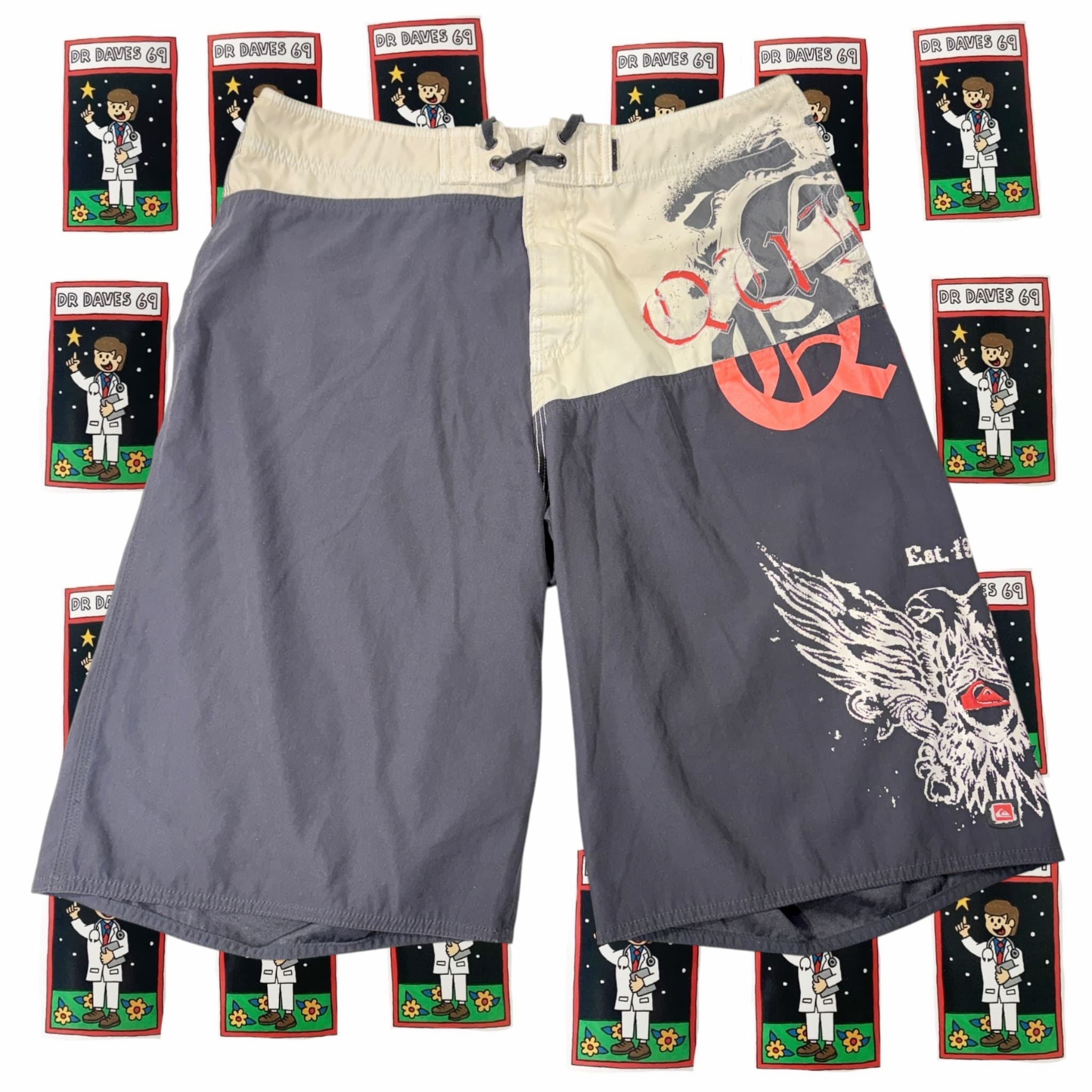 Y2k Quiksilver Men's Boardshorts Size 34 — photo 1 of 6
