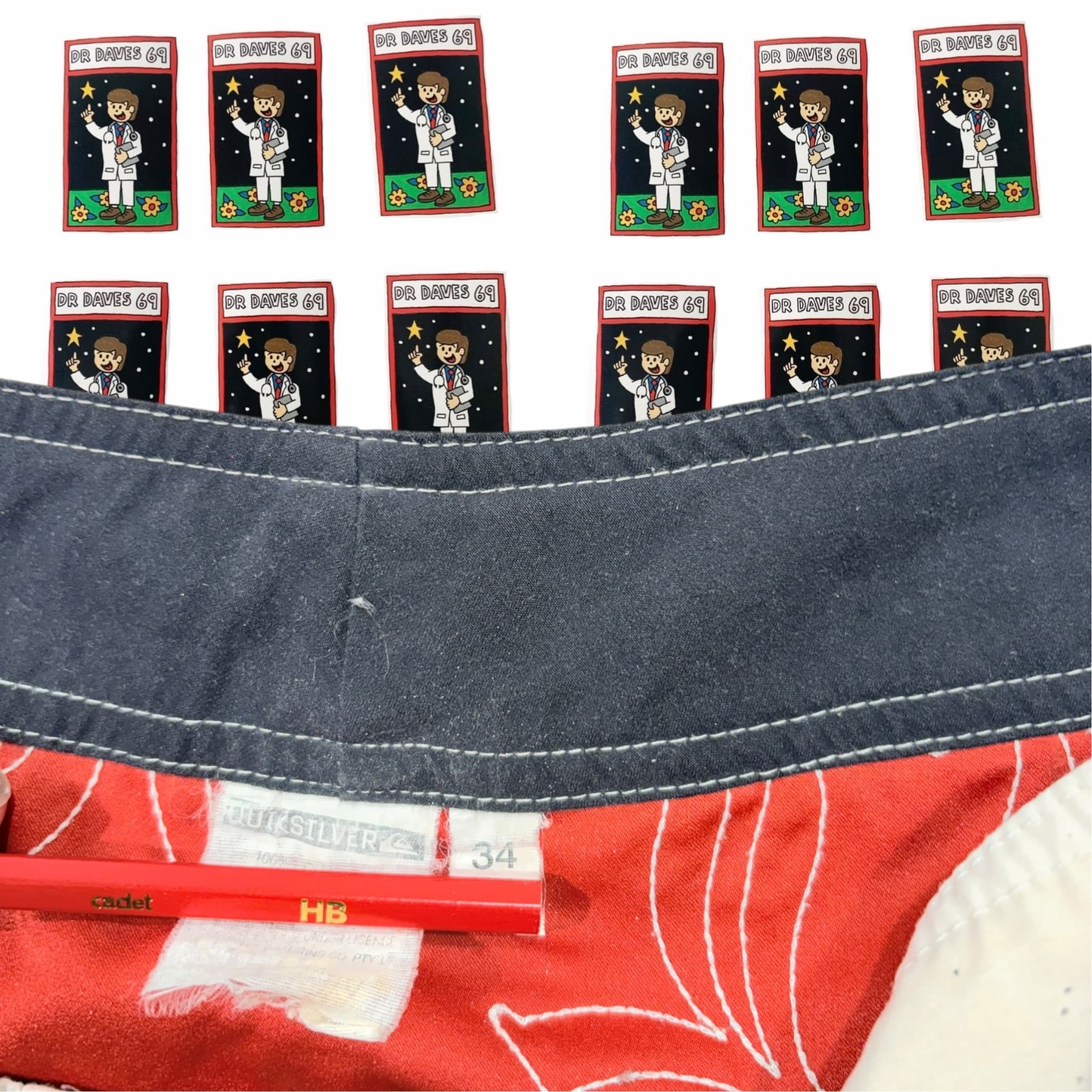 Y2k Quiksilver Men's Boardshorts Size 34 — photo 6 of 6