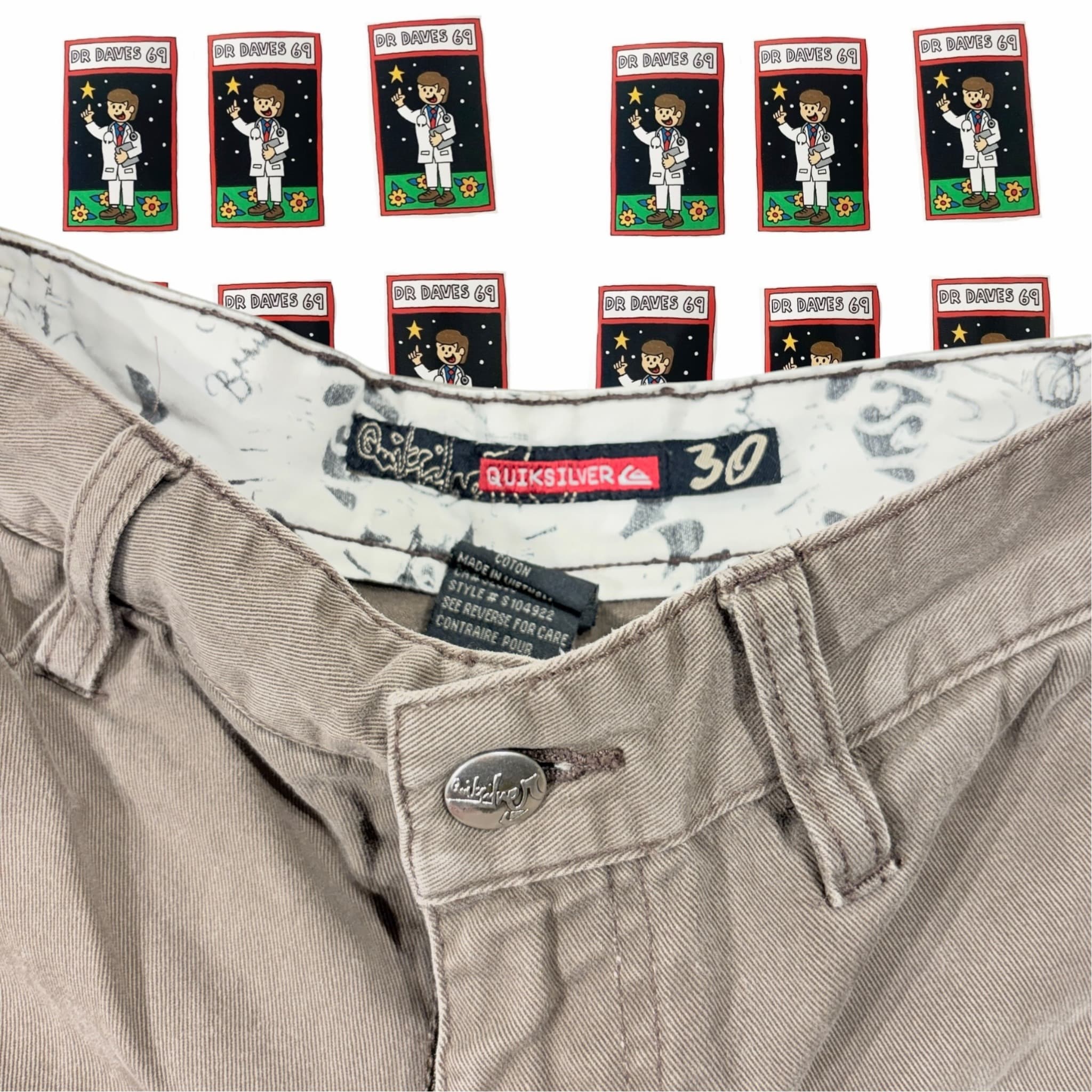 Y2k Quiksilver Walkshorts Size 30 — photo 2 of 7