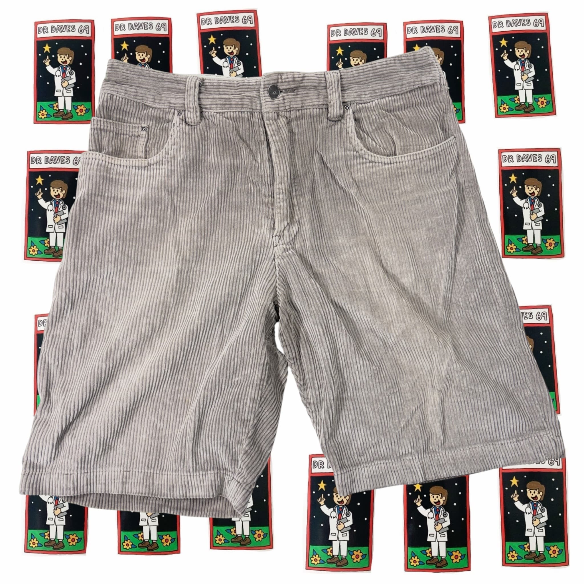 Y2k Quiksilver Cord Walkshorts Size 34 — photo 1 of 5