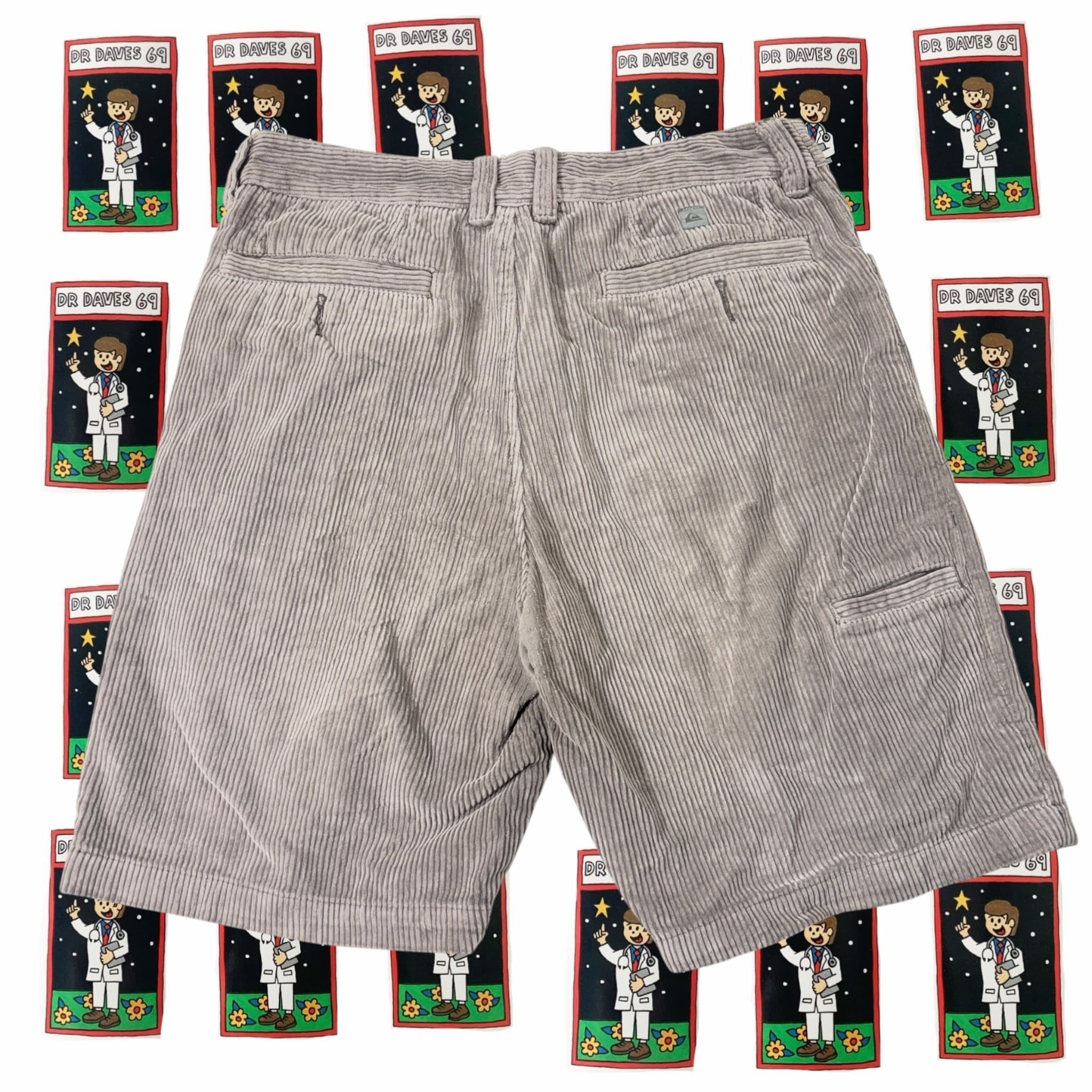 Y2k Quiksilver Cord Walkshorts Size 34 — photo 3 of 5