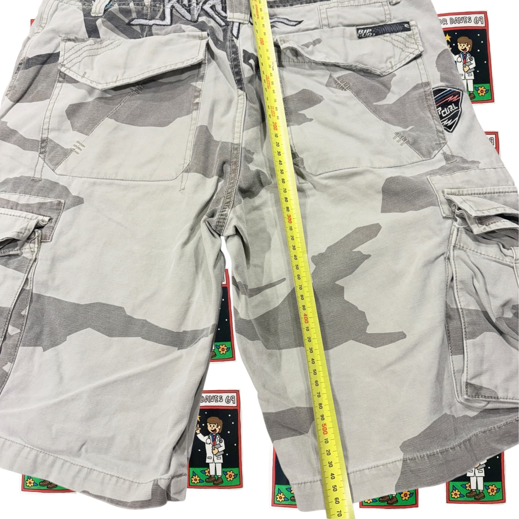Y2K Rip Curl Cargo Shorts Size 34 — photo 4 of 5