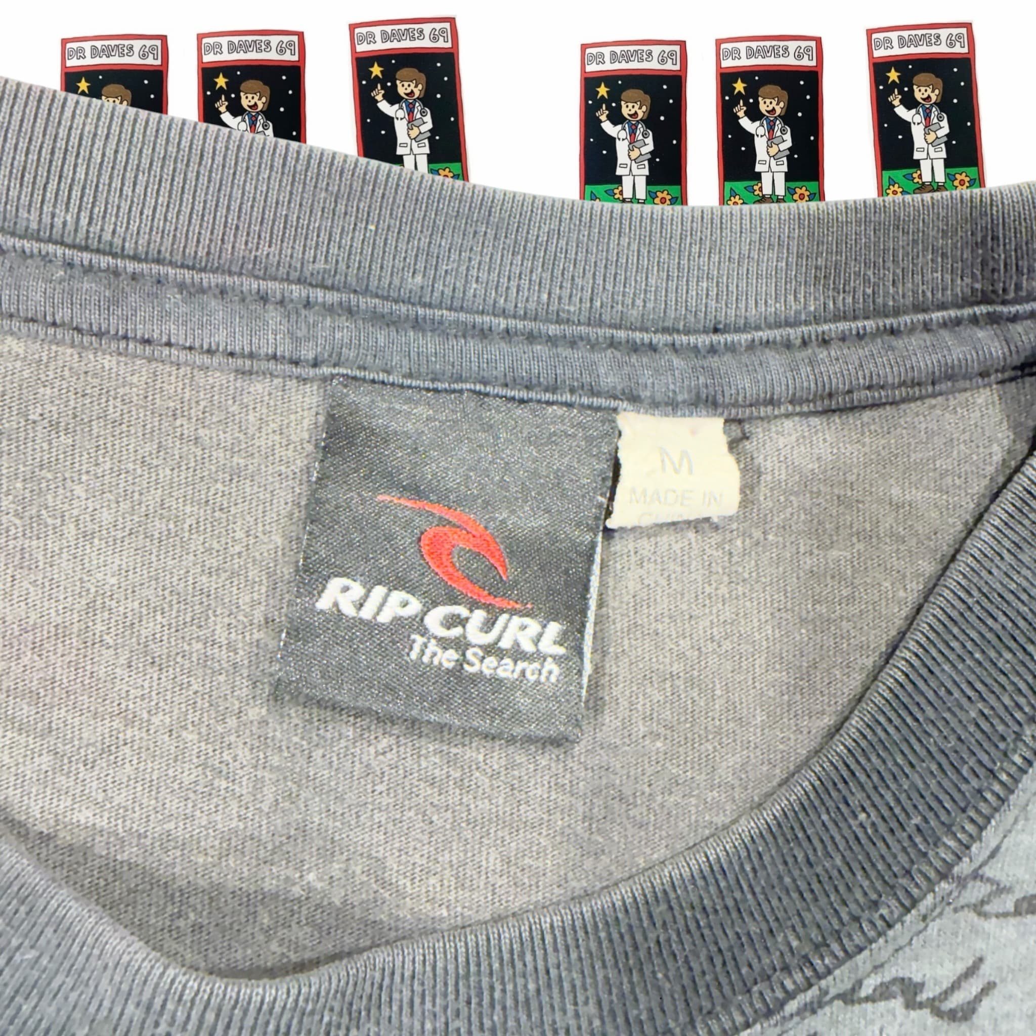 Rip Curl The Search Graphic T-Shirt Grey Size M — photo 2 of 4