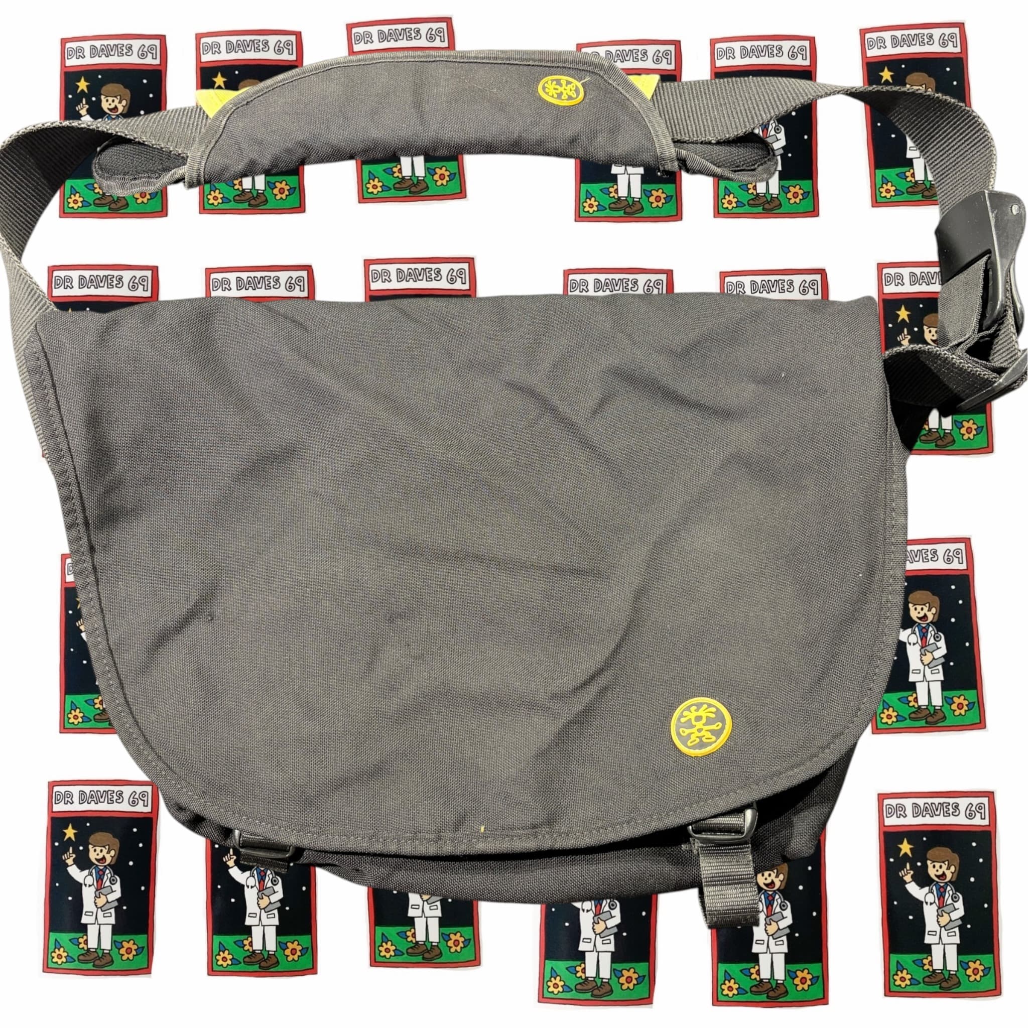 The Hoax Messenger Bag Grey — photo 1 of 8