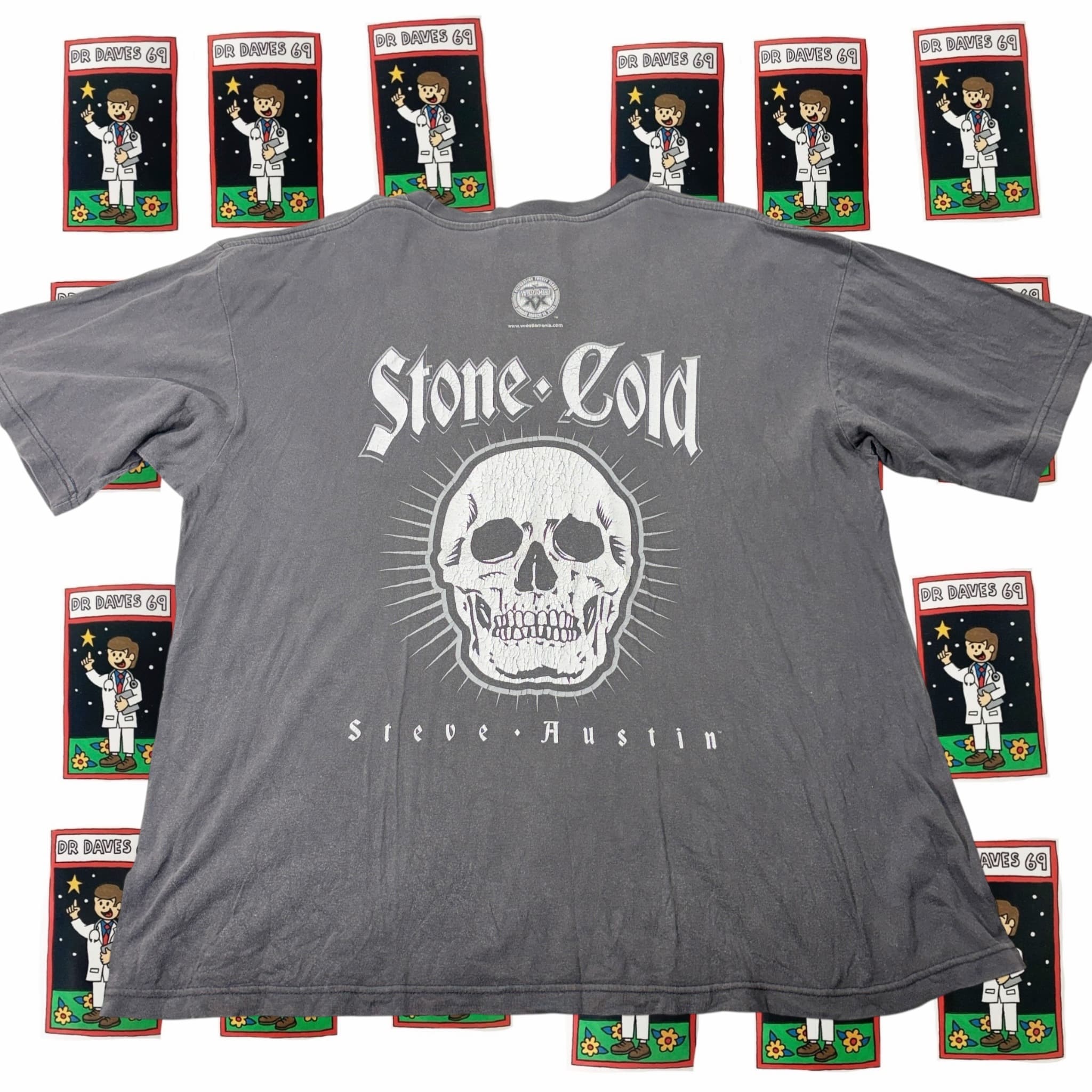 Vintage 2000 World Wrestling Entertainment Stone Cold Steve Austin Stunner Inc. T-Shirt Size L — photo 3 of 5