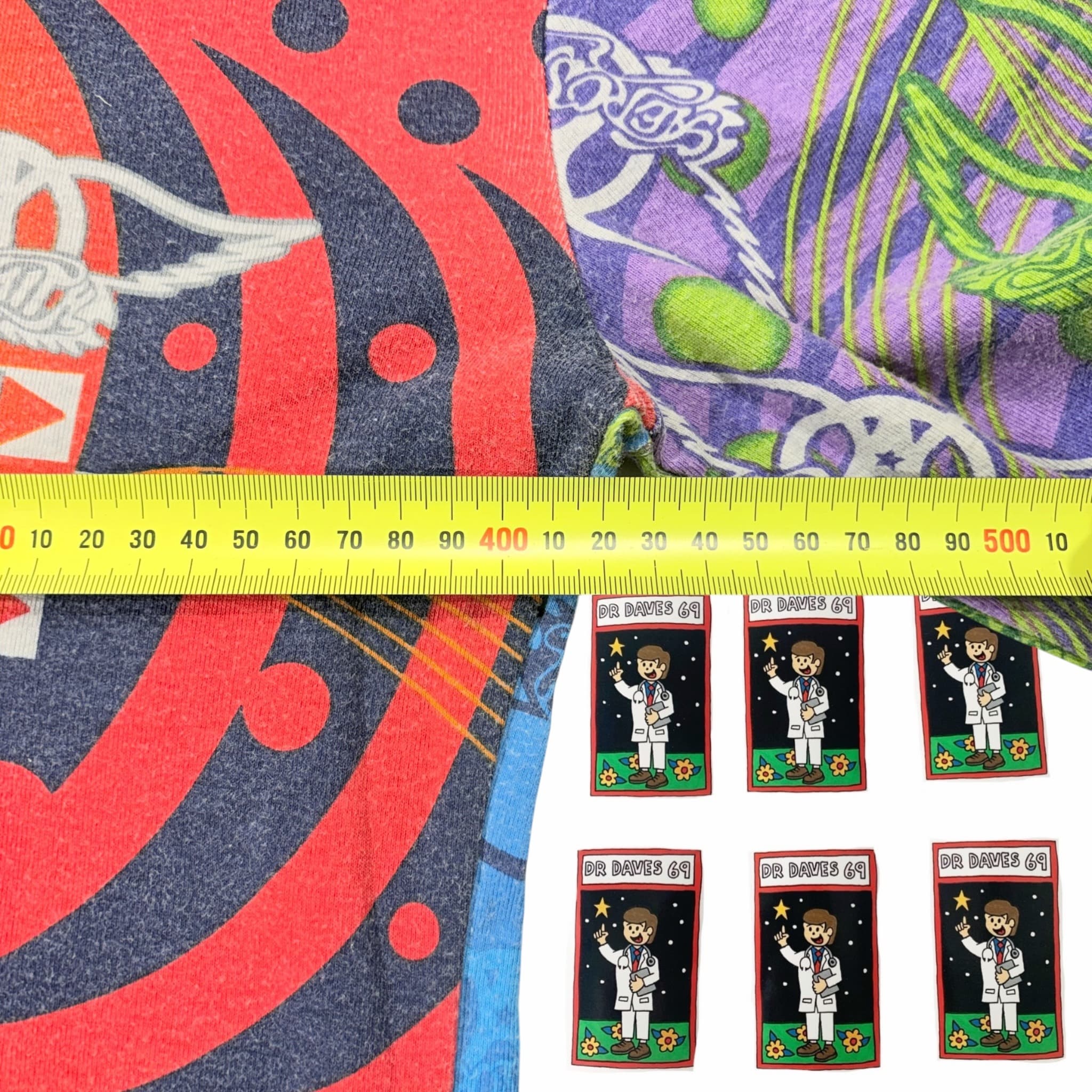 Vintage 90s Aerosmith All-Over Print Long Sleeve Shirt Ladies M — photo 4 of 5