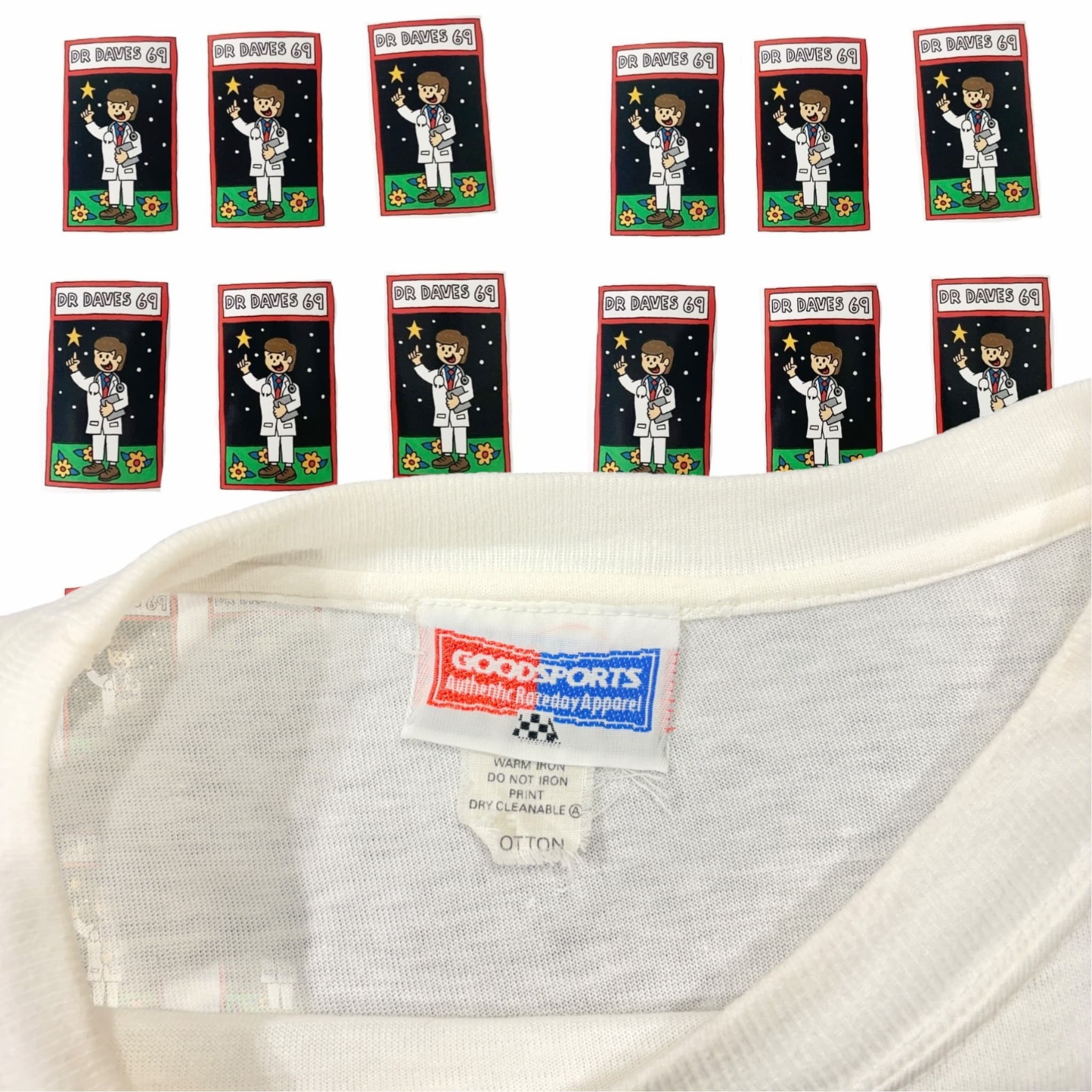 Vintage 90s Ayrton Senna F1 Caricature Graphic T-Shirt Size M — photo 3 of 5