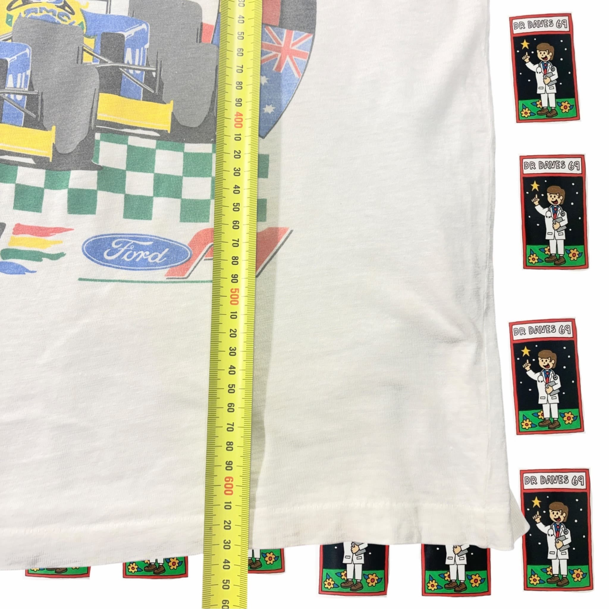 Vintage 90s Camel Benetton Formula 1 Racing Team T-Shirt Fits S-M — photo 5 of 5