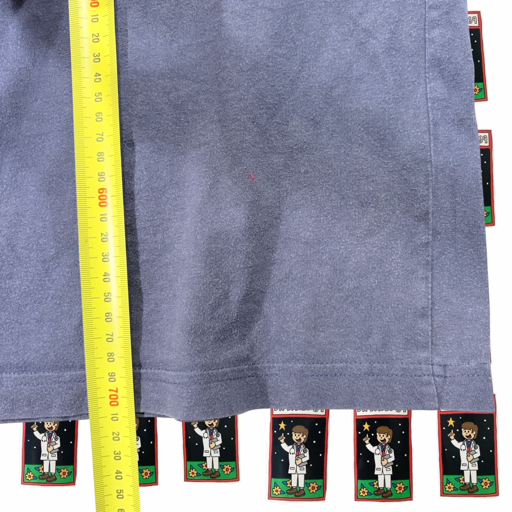 Vintage 90s Quiksilver Boardriding Company T-Shirt Blue — photo 5 of 5