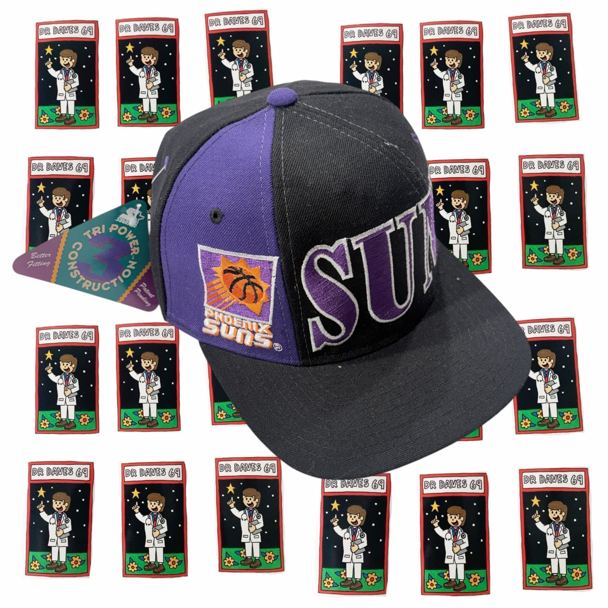 Vintage 90s Starter Phoenix Suns NBA Snapback Hat — photo 1 of 5