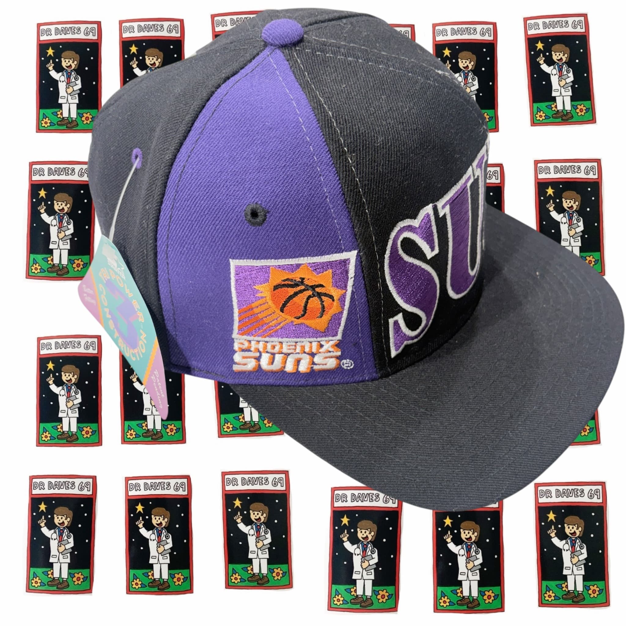 Vintage 90s Starter Phoenix Suns NBA Snapback Hat — photo 2 of 5