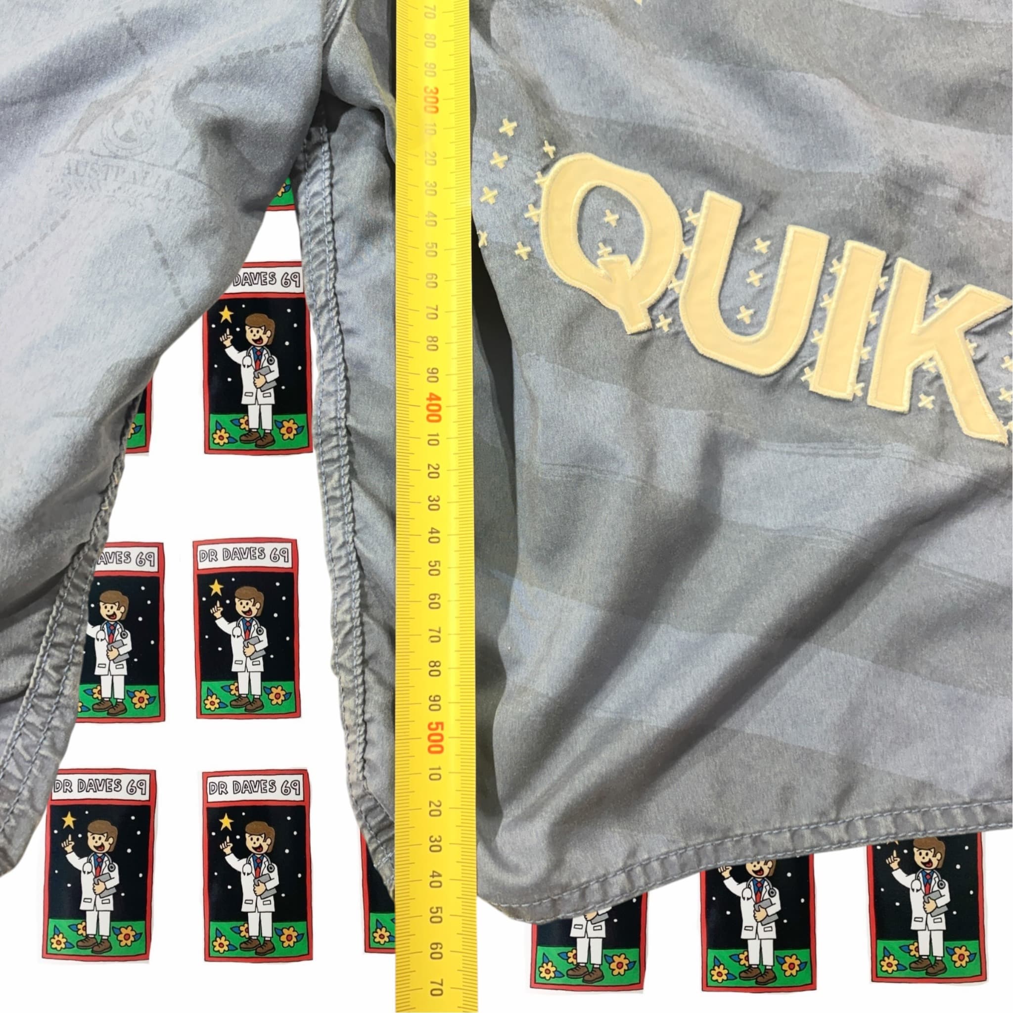 Y2K Quiksilver Men's Australia Print Boardshorts Size XXS 14/16 — photo 4 of 5