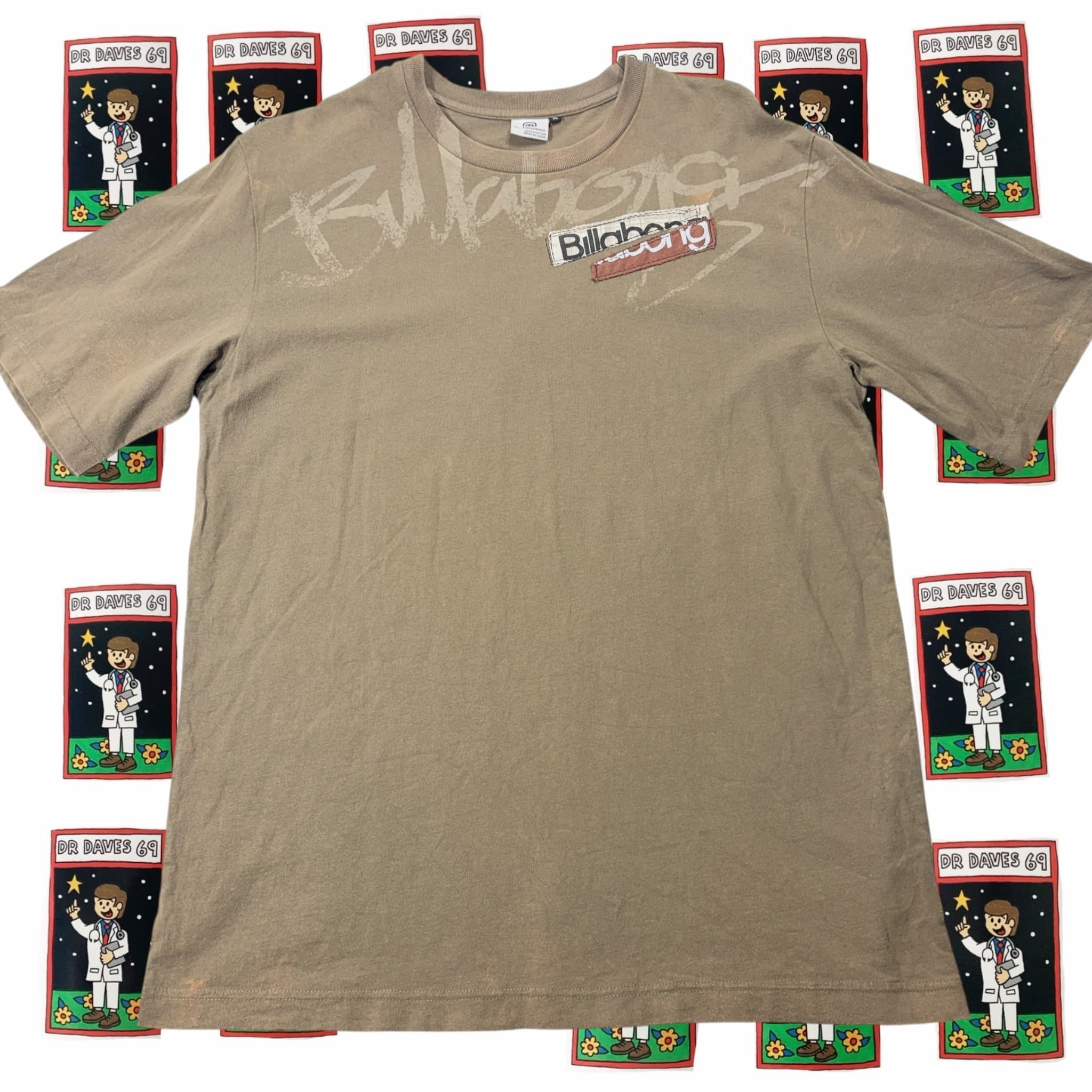 Vintage Billabong Graphic T-Shirt Brown XL — photo 1 of 4