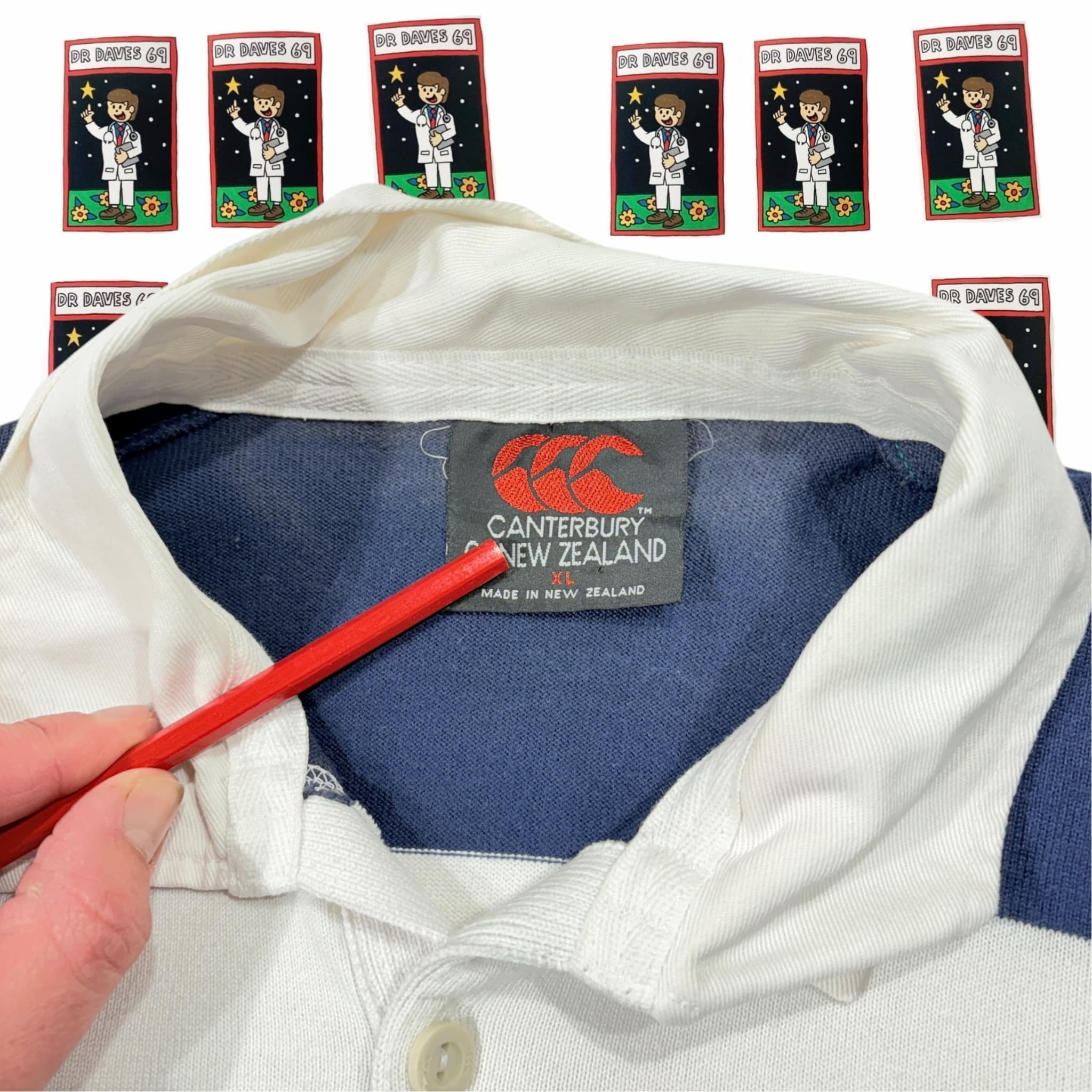 Vintage Canterbury Auckland made in New Zealand Ricoh Rugby Shirt XL — photo 2 of 4