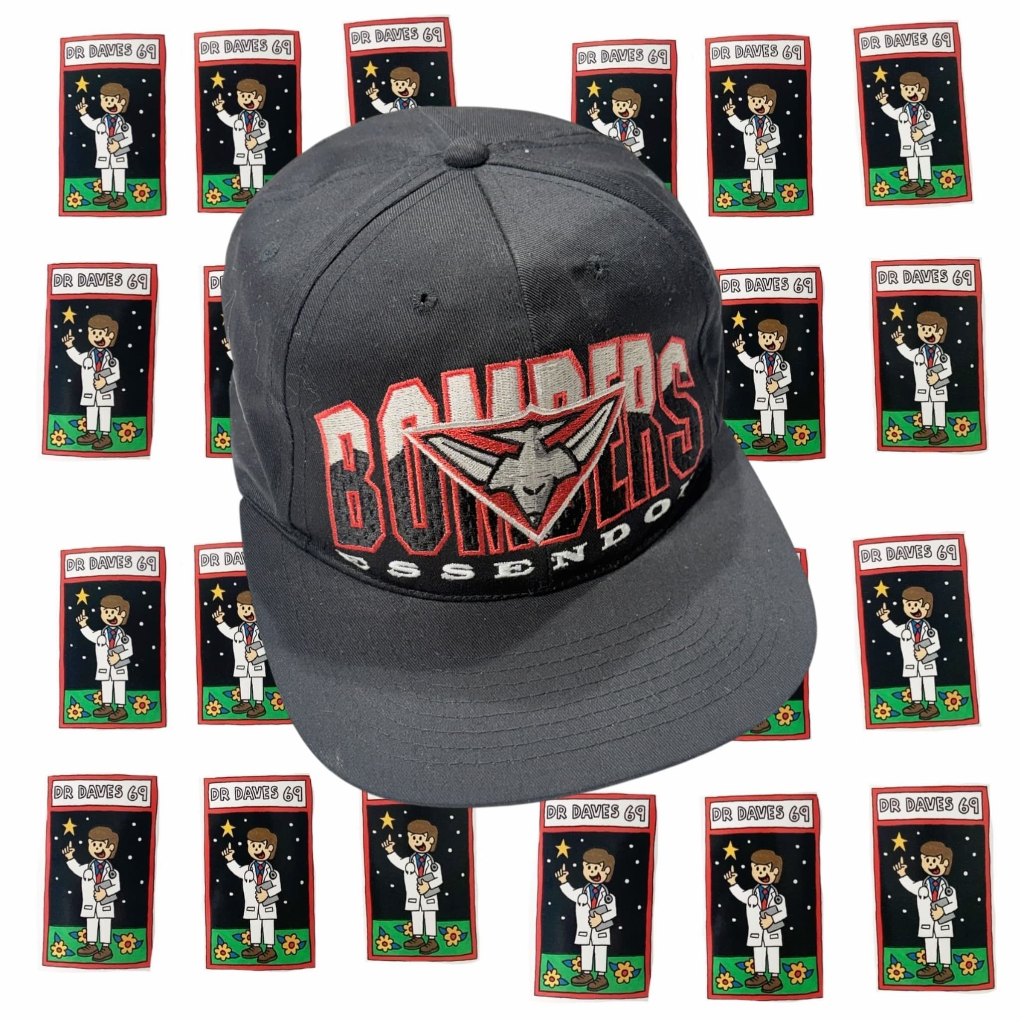 Vintage Essendon Bombers Snapback Hat — photo 1 of 3