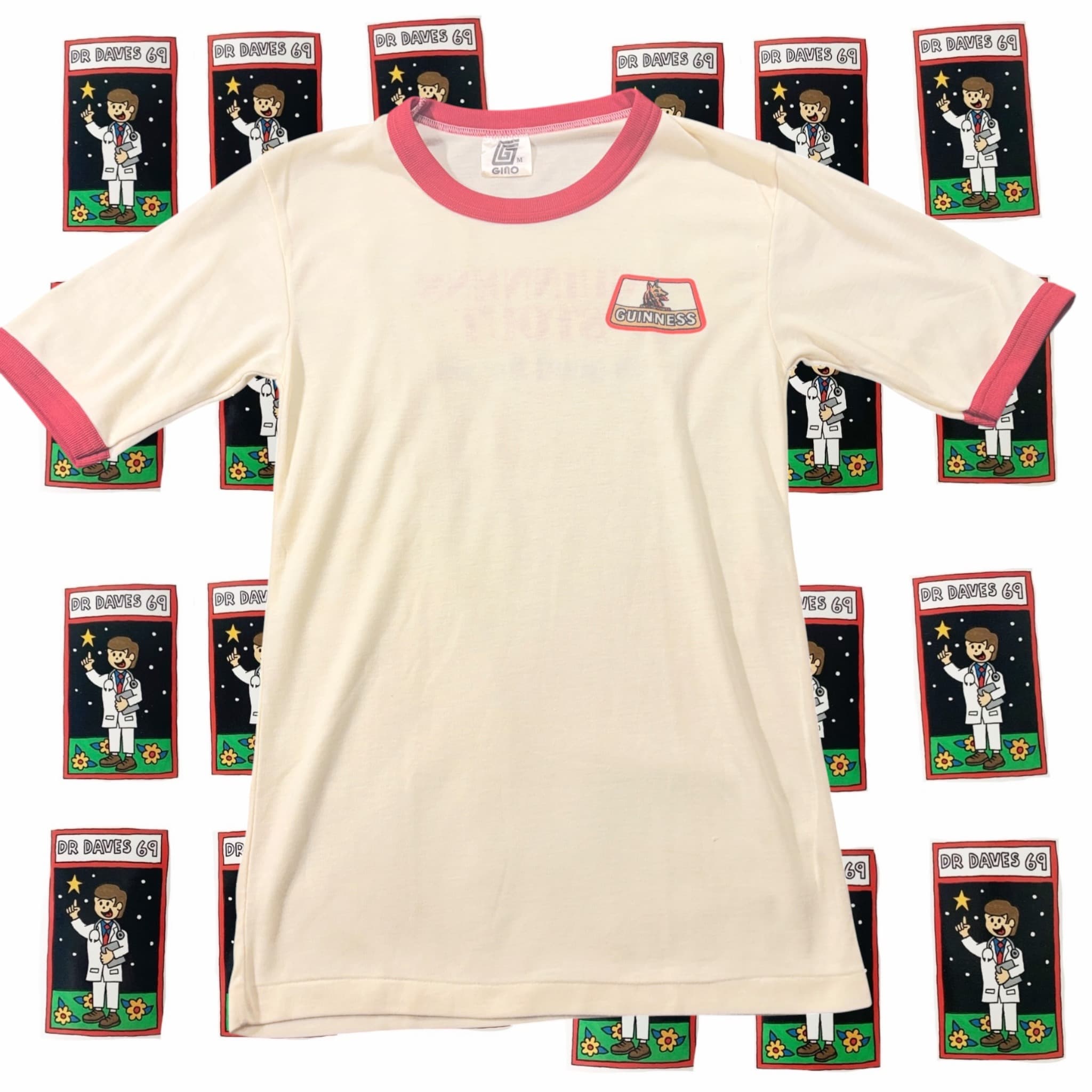 Vintage Guinness Ringer T-Shirt Size XS-S Ringer — photo 1 of 5