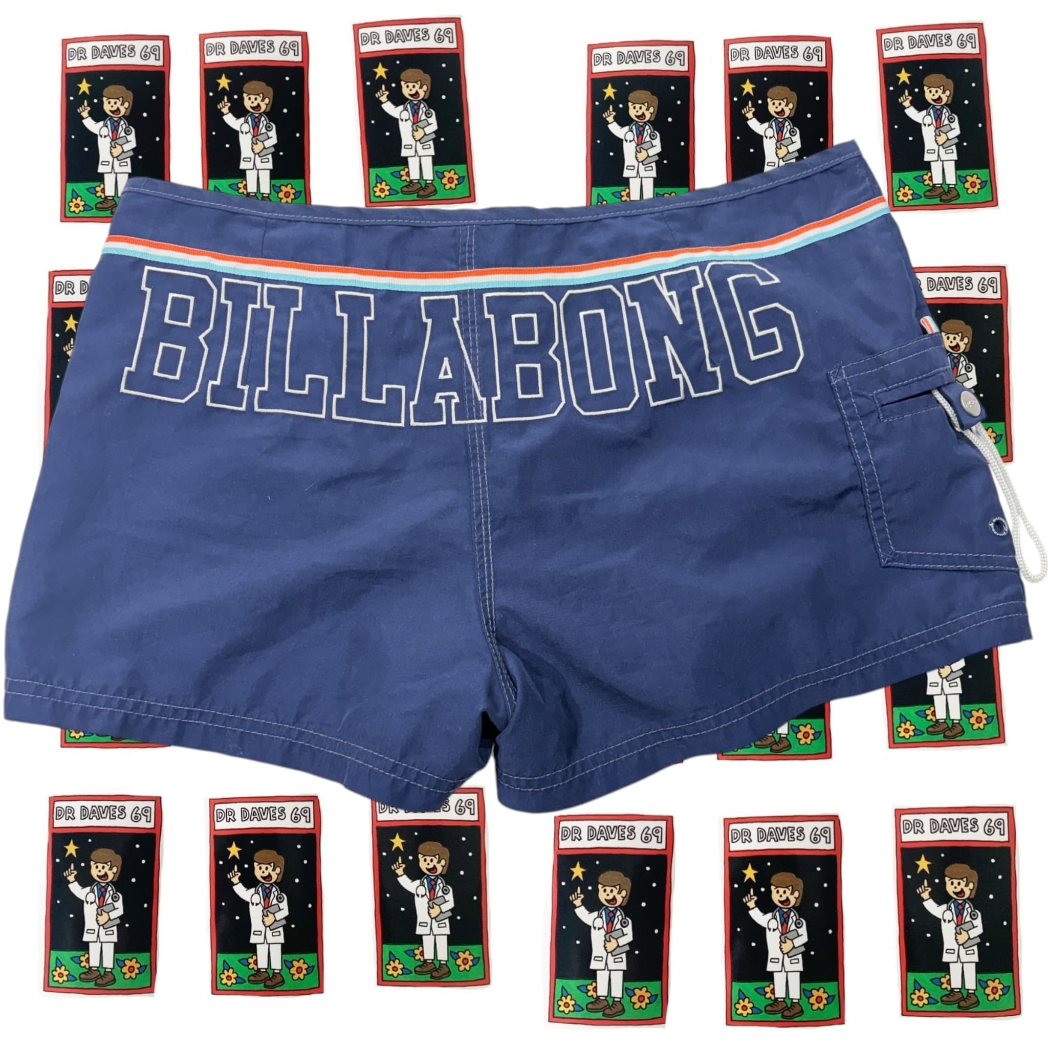 Vintage Ladies Billabong Board Shorts Size 10 — photo 2 of 5