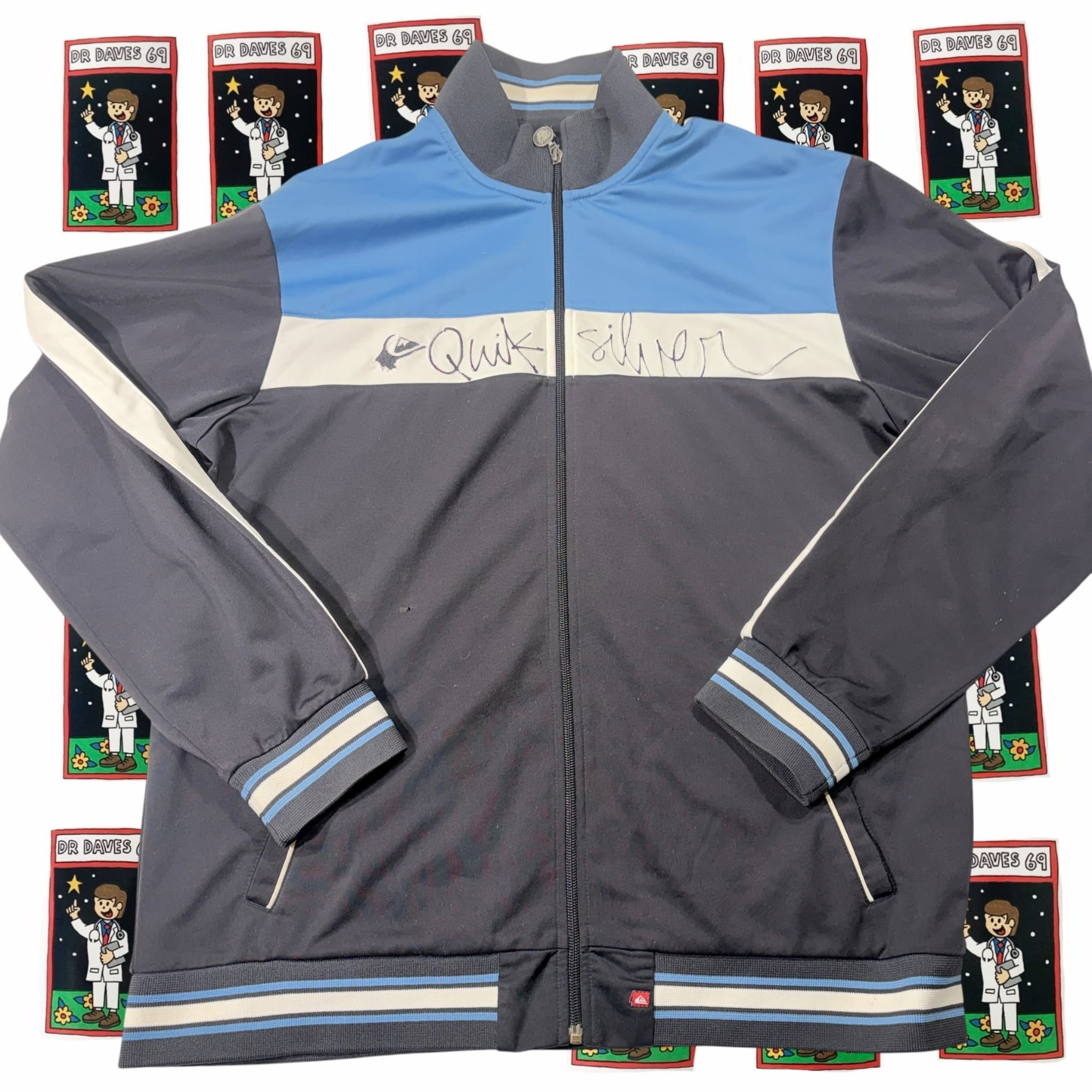 Y2K Quiksilver Track Jacket Size L — photo 1 of 5