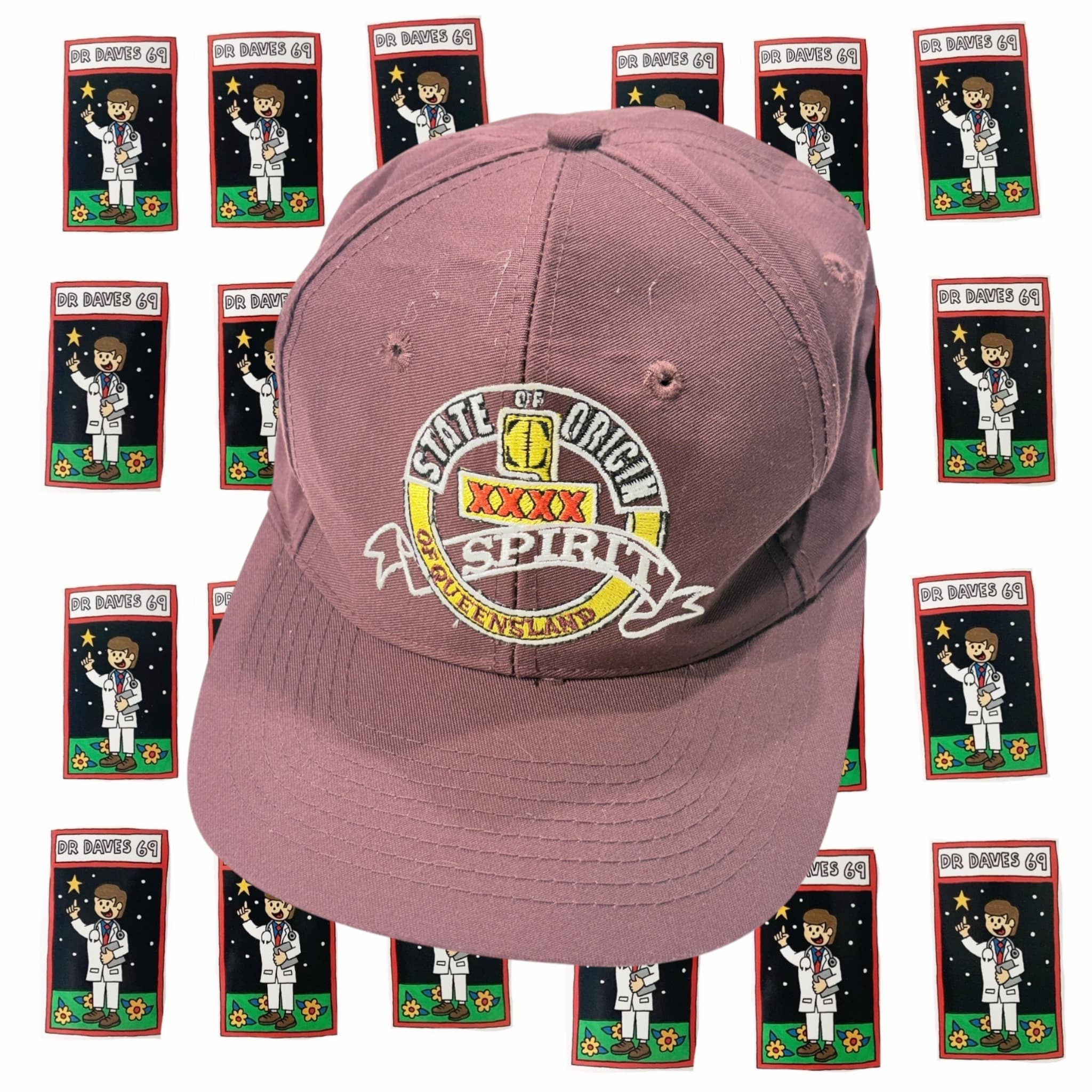 Vintage XXXX Beer State of Origin Queensland Spirit Baseball Cap — photo 1 of 3