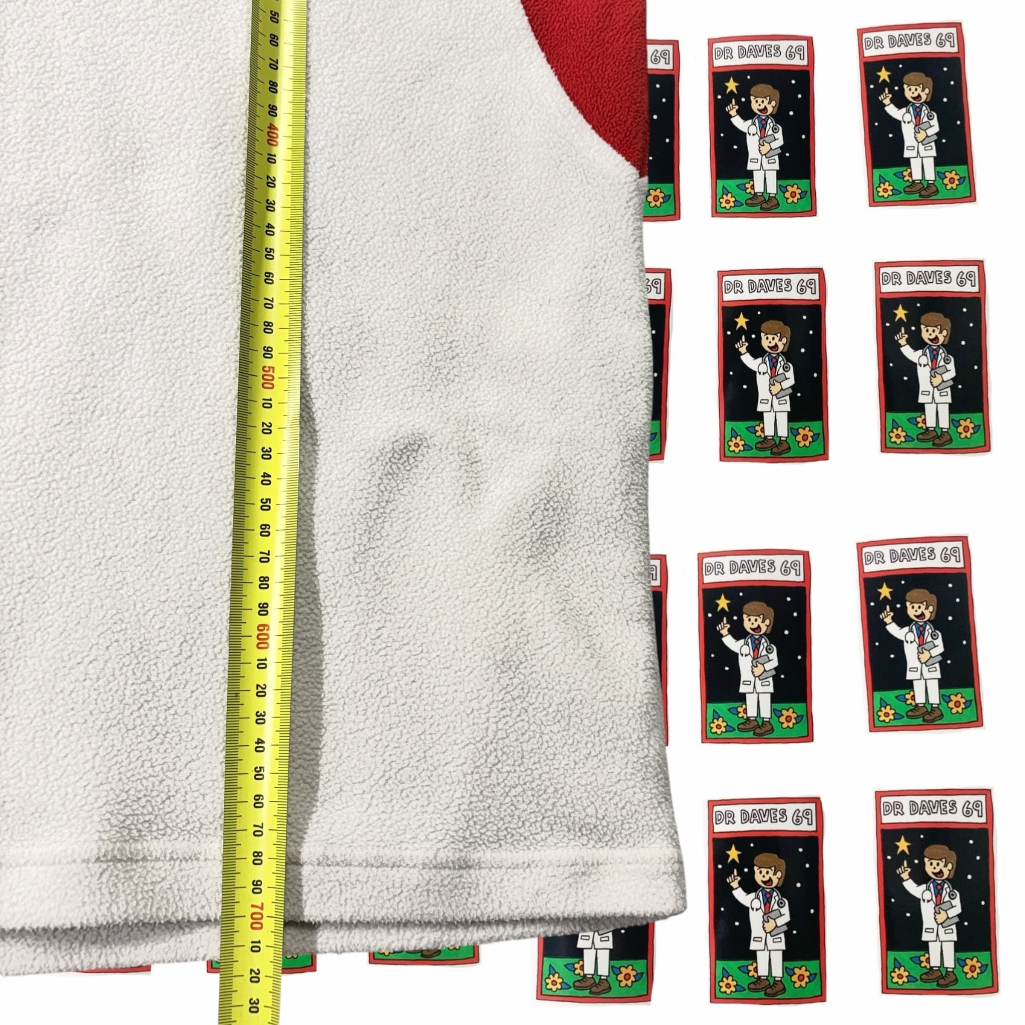 Y2K Billabong Fleece Raglan Pullover Grey White Red Size S — photo 4 of 4