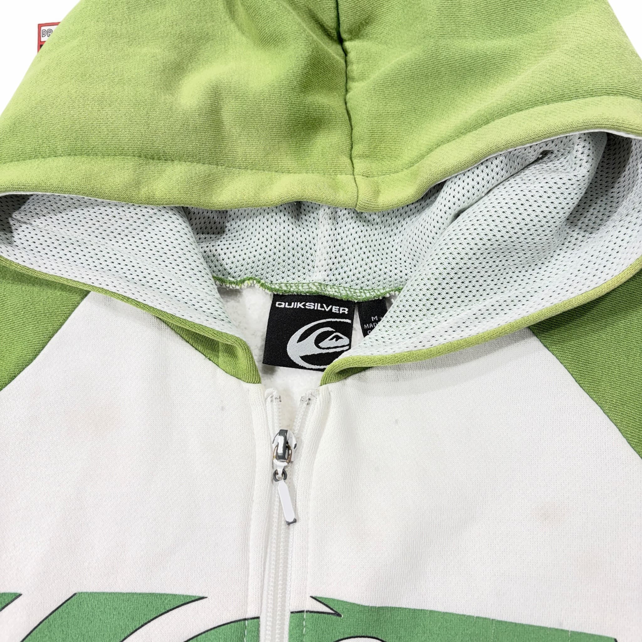 Y2K Quiksilver Hoodie Jumper Size M — photo 4 of 6