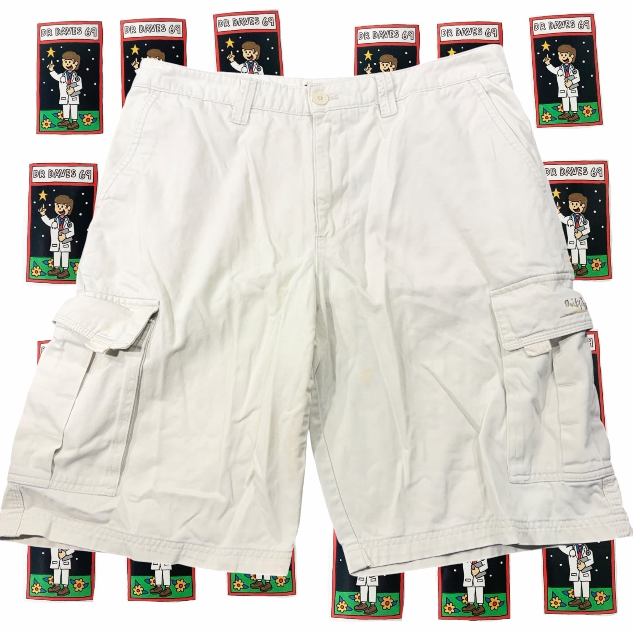 Y2k Quiksilver Walkshorts Size 32-34 — photo 1 of 8