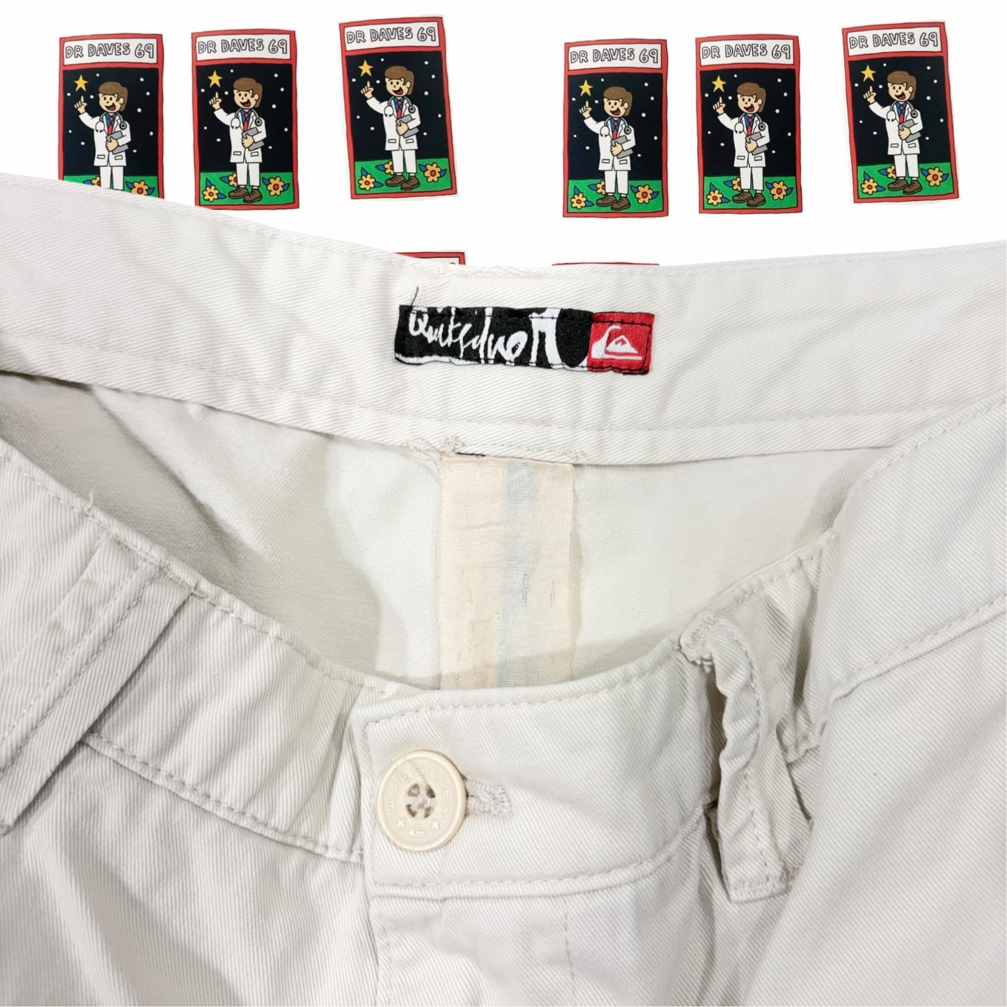 Y2k Quiksilver Walkshorts Size 32-34 — photo 2 of 8