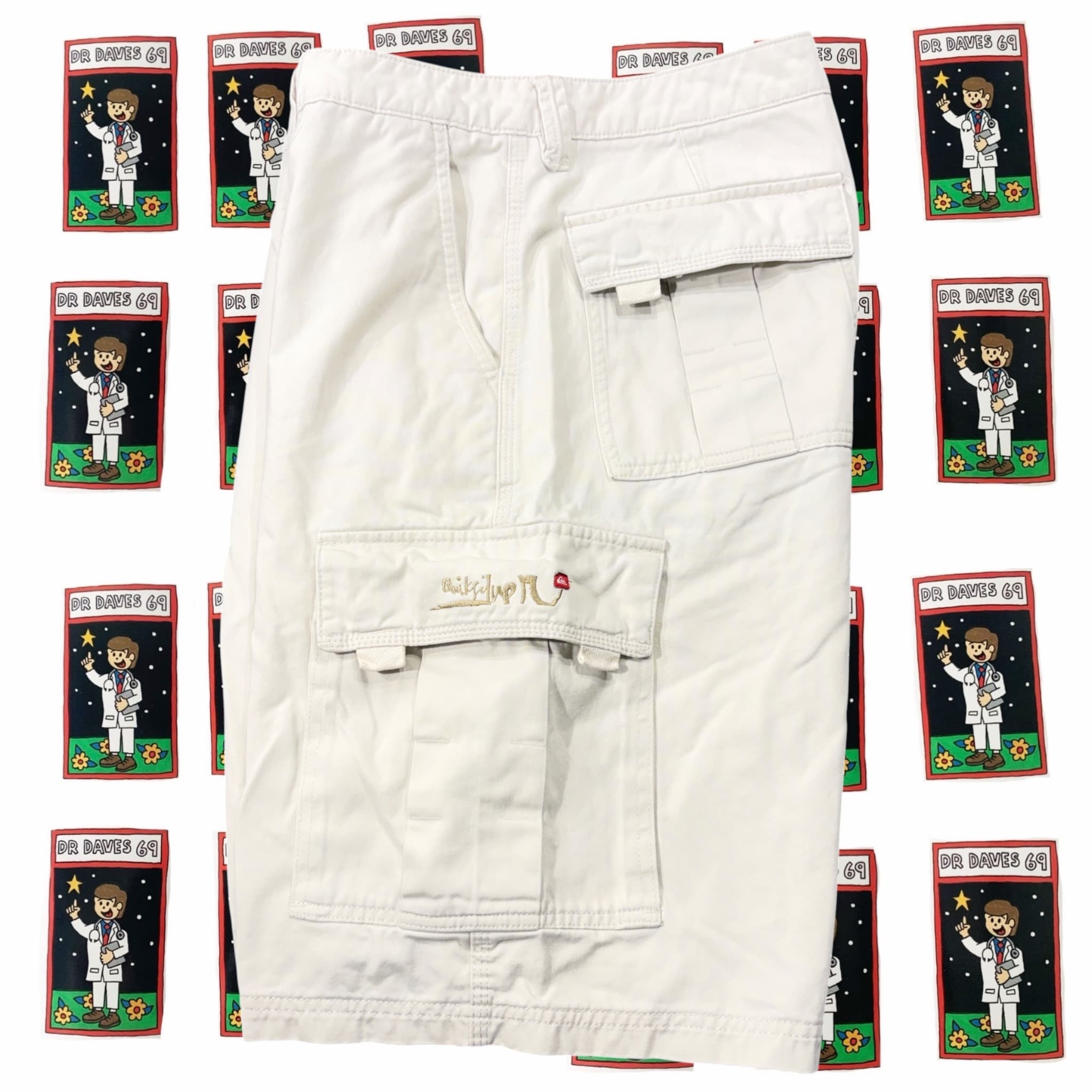Y2k Quiksilver Walkshorts Size 32-34 — photo 6 of 8