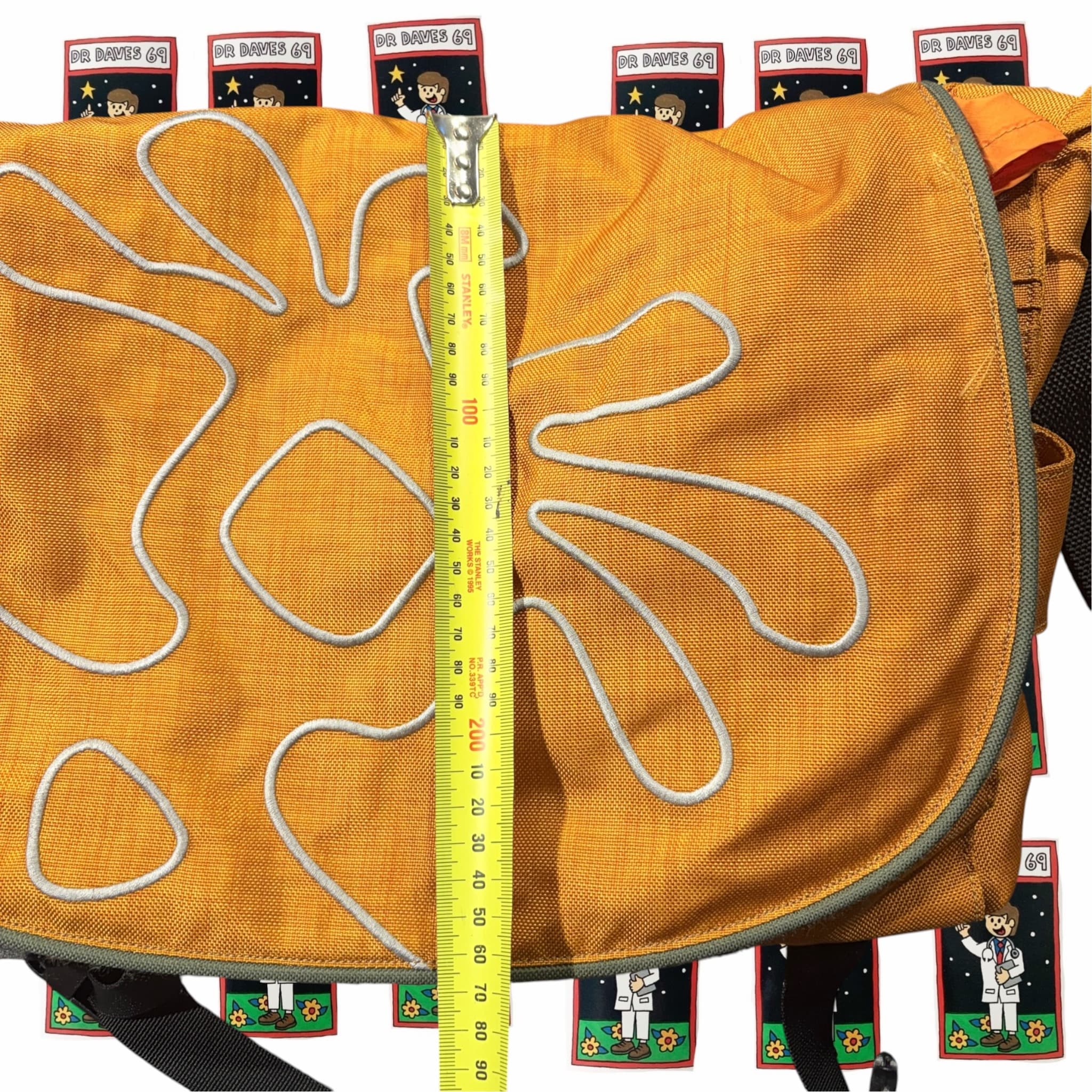 Y2K Rare Crumpler Cheesy Disco Orange Messenger Bag — photo 7 of 8