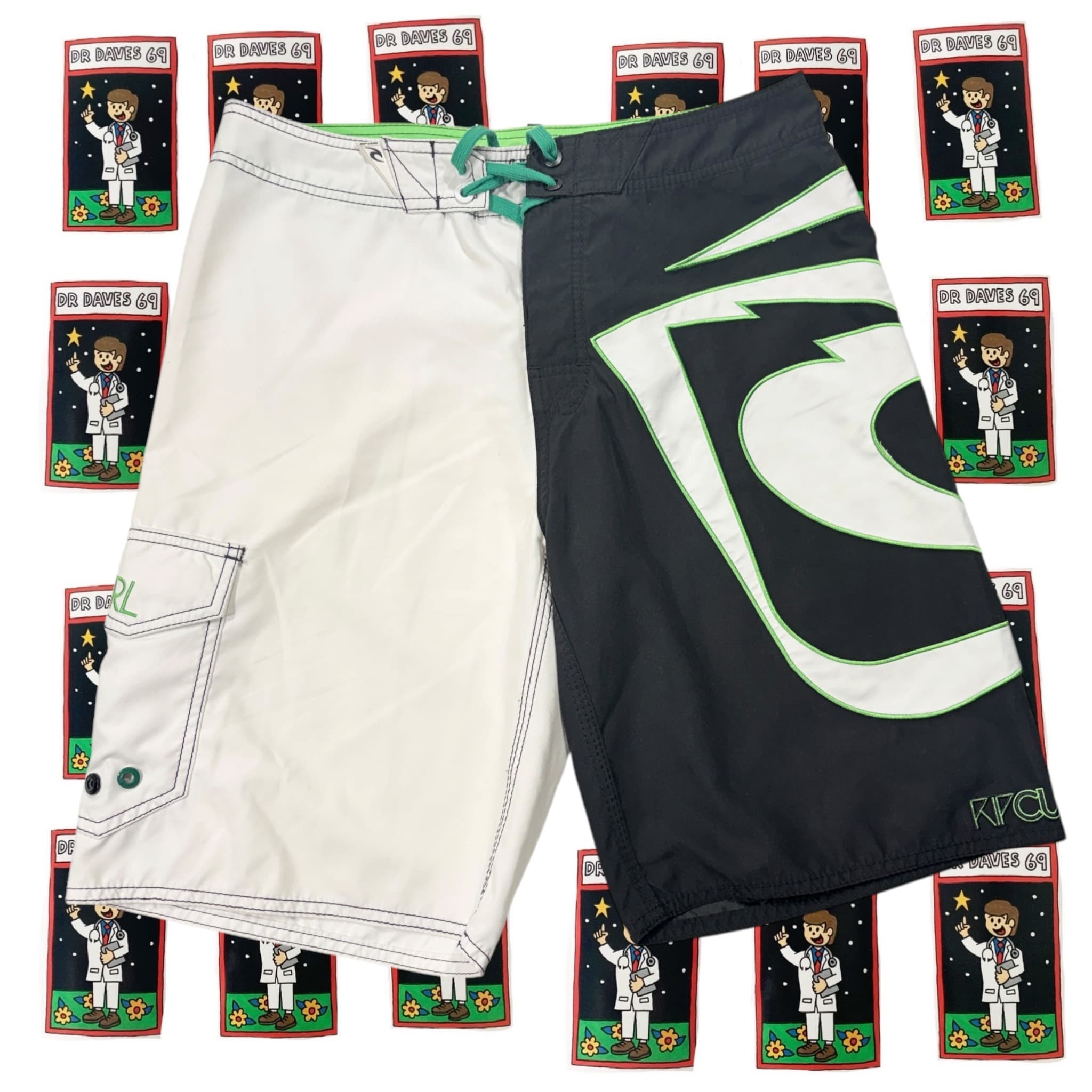 Y2K Rip Curl Board Shorts Size 30 — photo 1 of 5