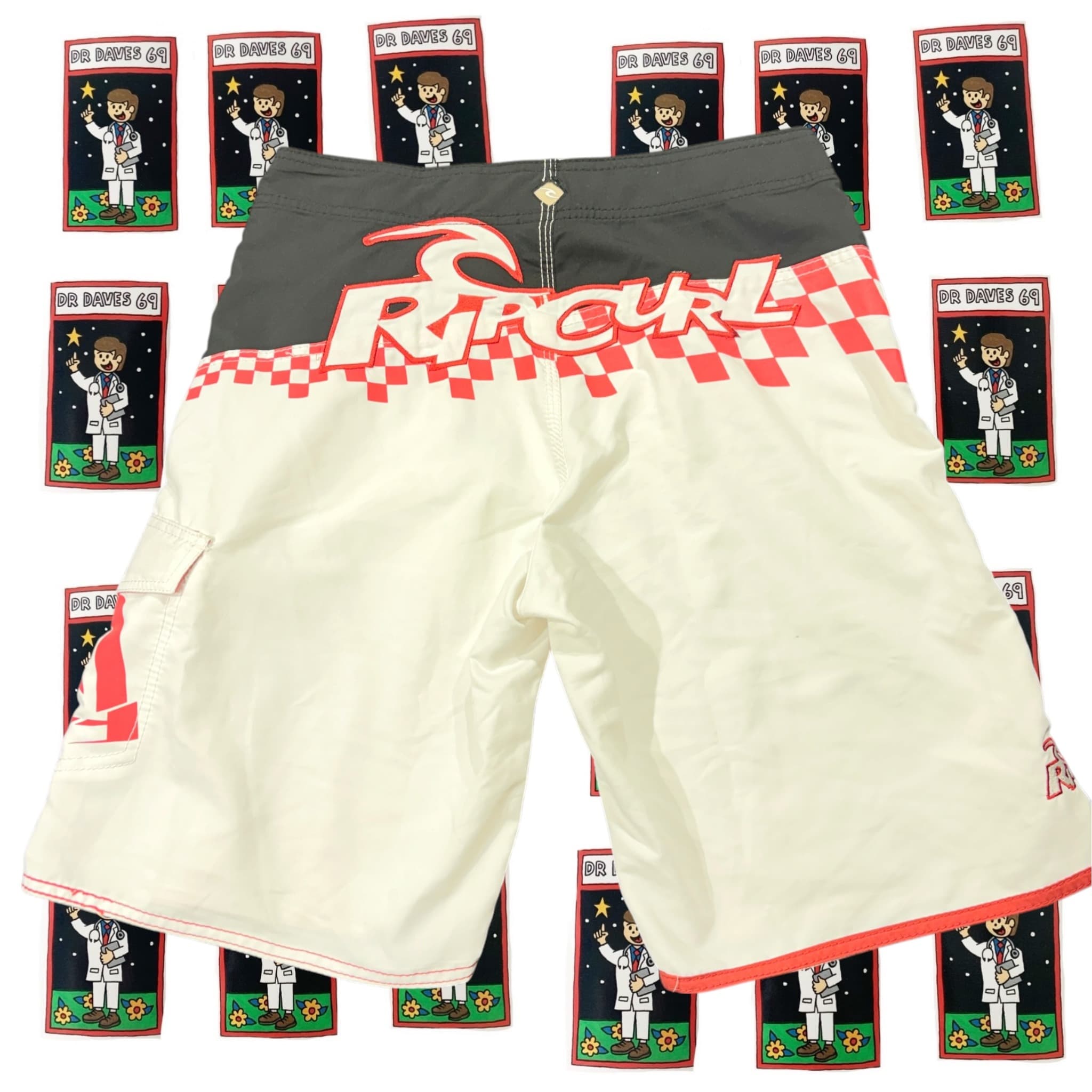 Y2K Rip Curl Board Shorts Size 32 — photo 3 of 6