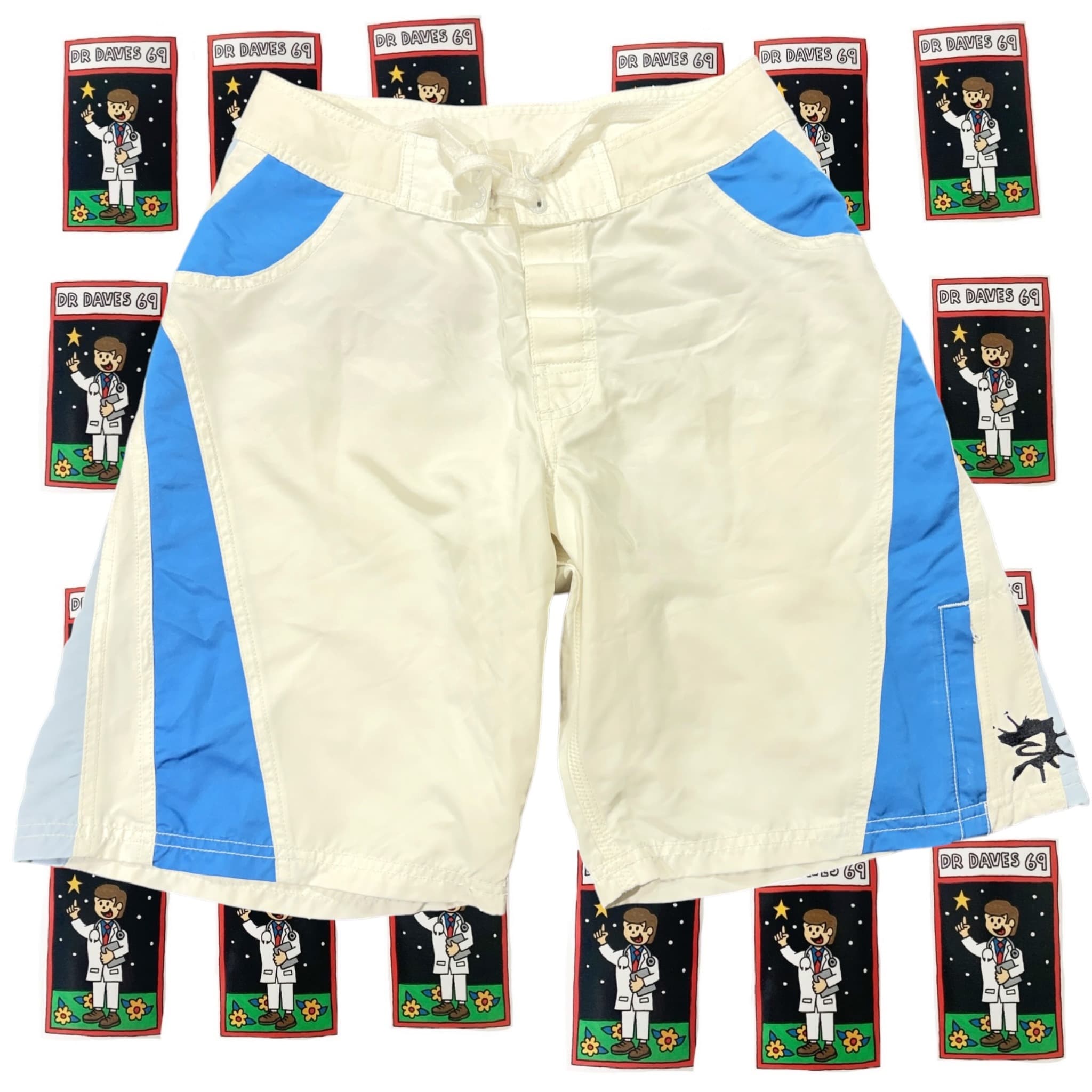 Y2K Rip Curl Board Shorts Size Kids 14 Fits Ladies 6-8 — photo 1 of 5
