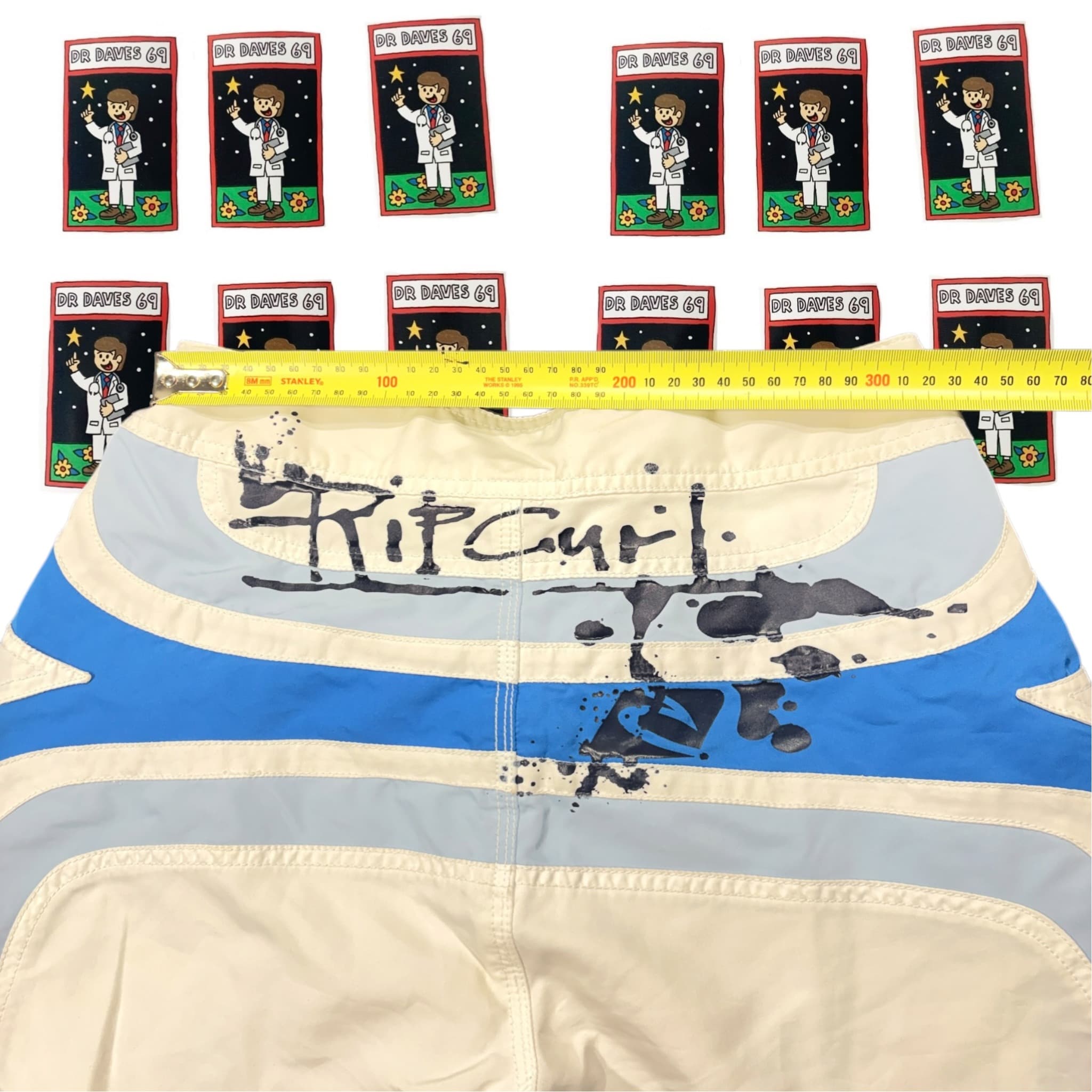 Y2K Rip Curl Board Shorts Size Kids 14 Fits Ladies 6-8 — photo 4 of 5