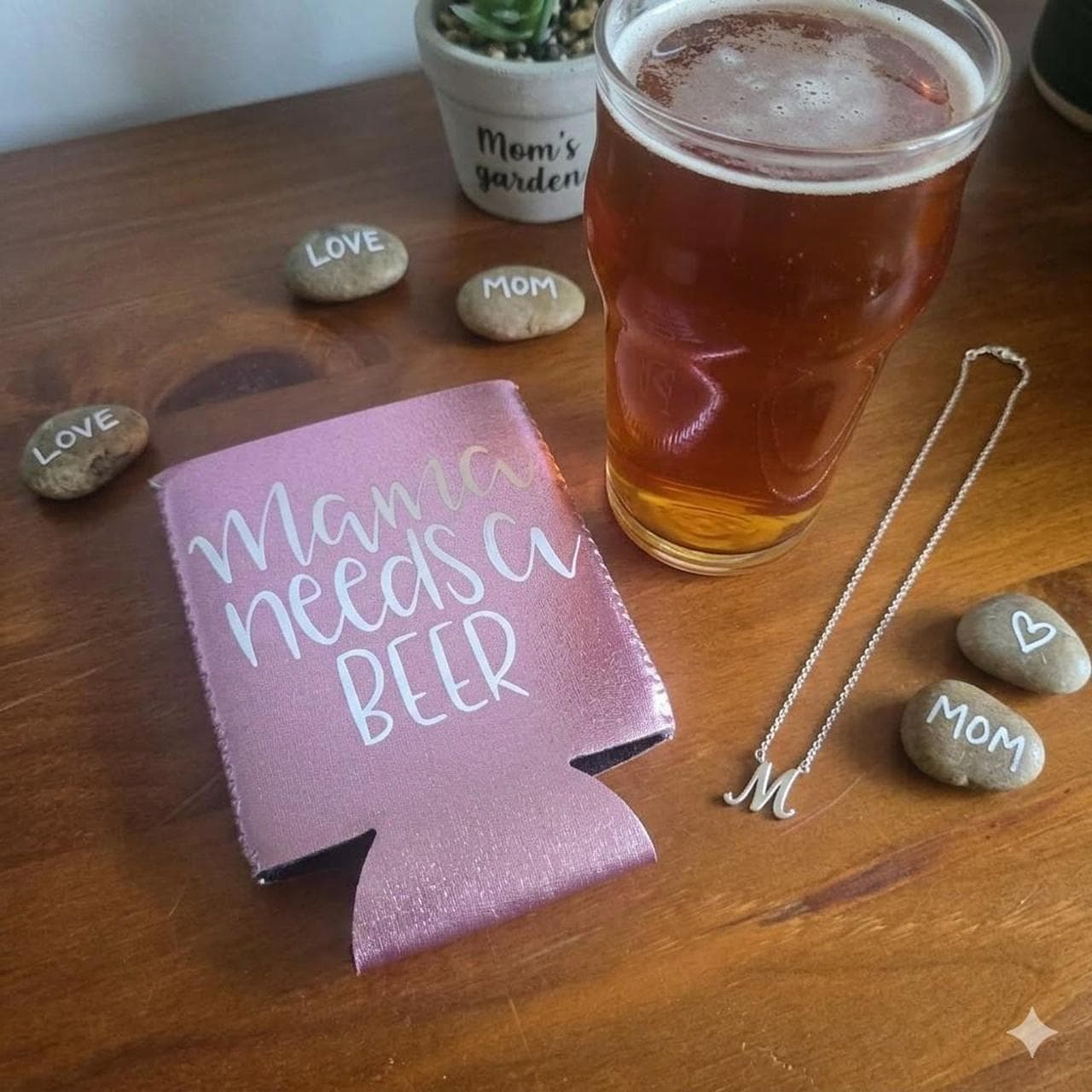 Pink Mumma Needs A Beer Stubby Cooler With White Font β photo 1 of 2