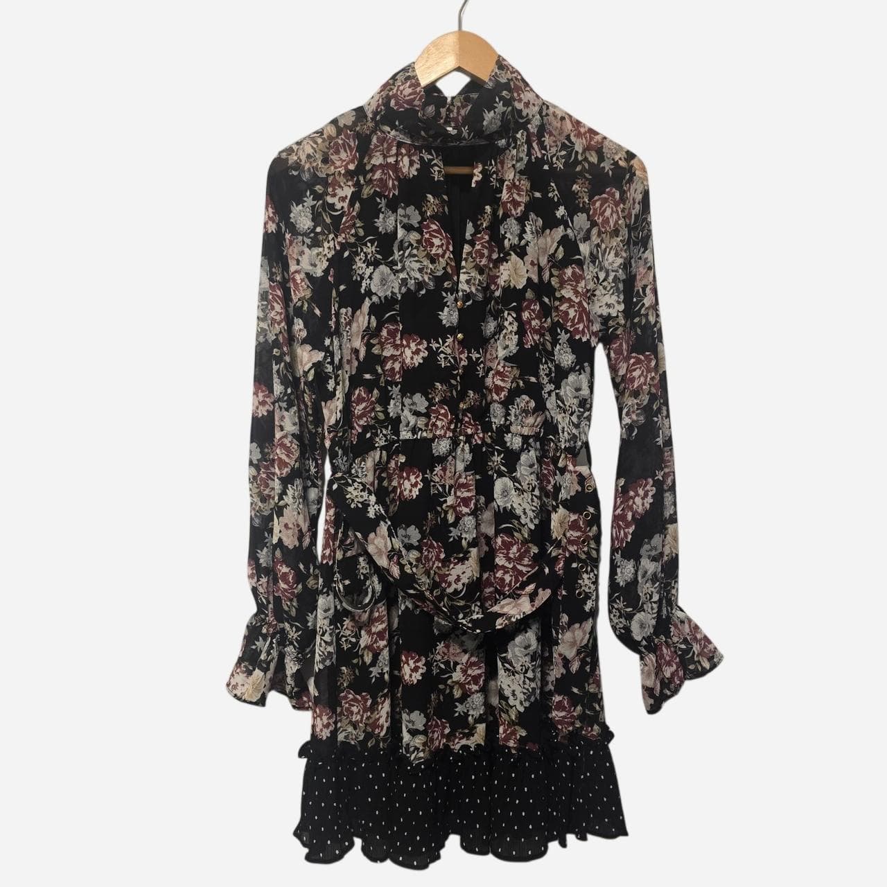 Lorraine Ladies Floral Casual Dress Black — photo 2 of 6