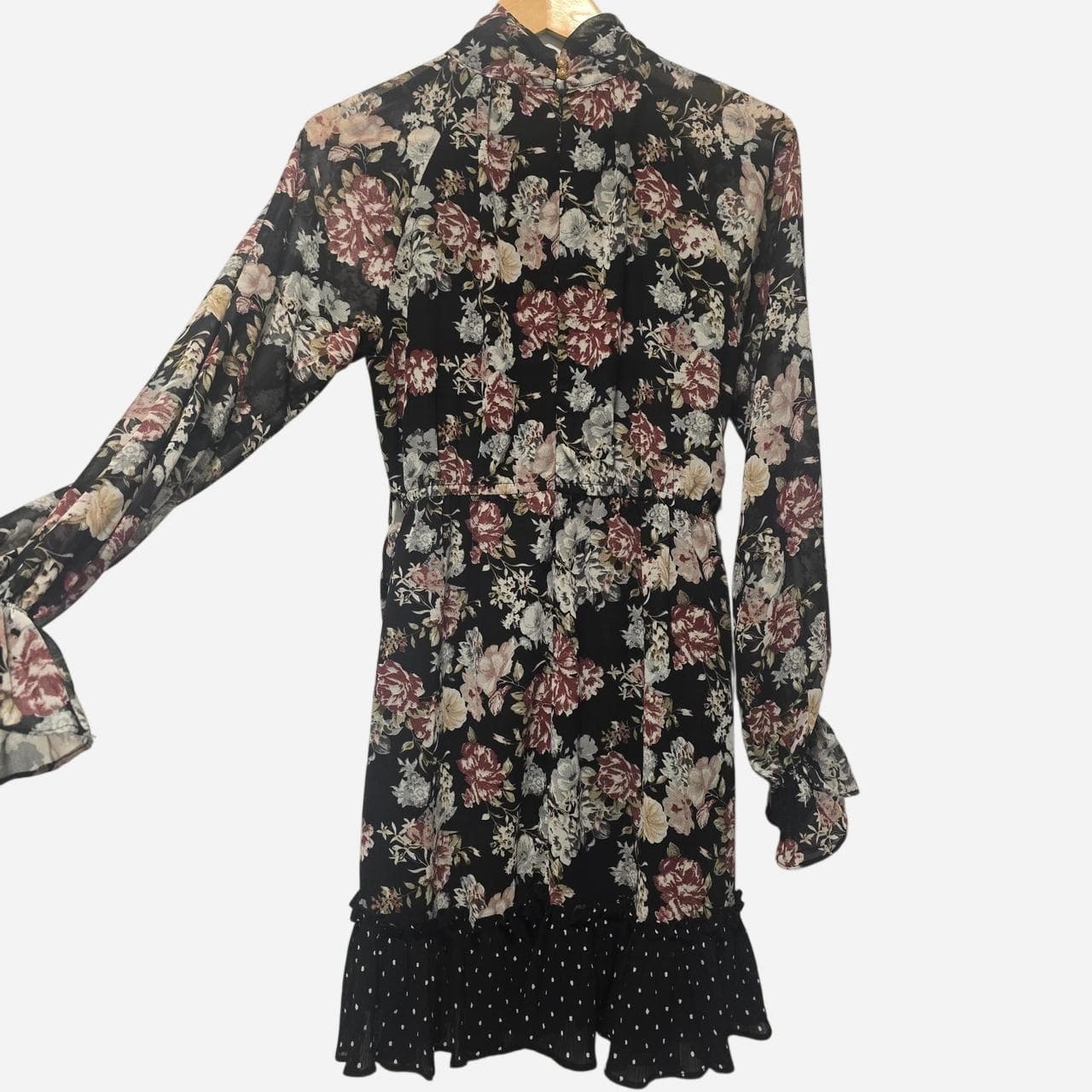 Lorraine Ladies Floral Casual Dress Black — photo 5 of 6