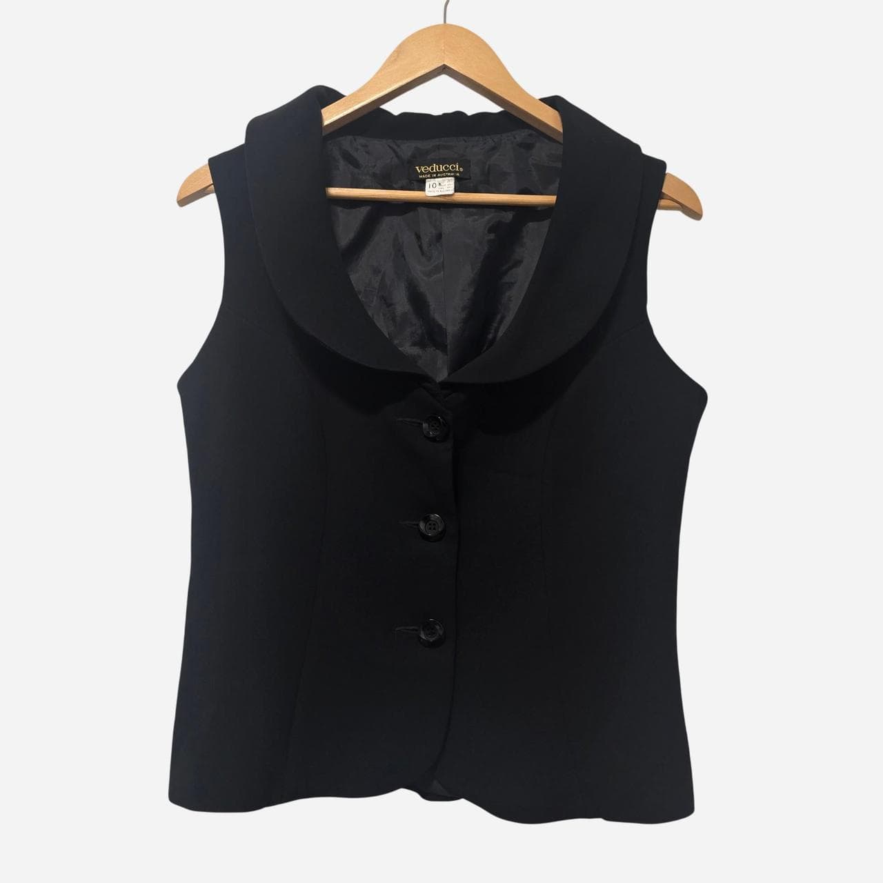 Veducci Black Corporate Vest โ photo 2 of 8