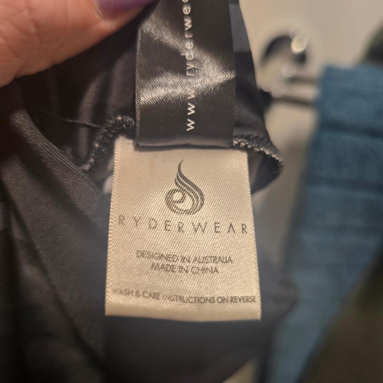 Ryderwear Black Camo Leggings — photo 8 of 8