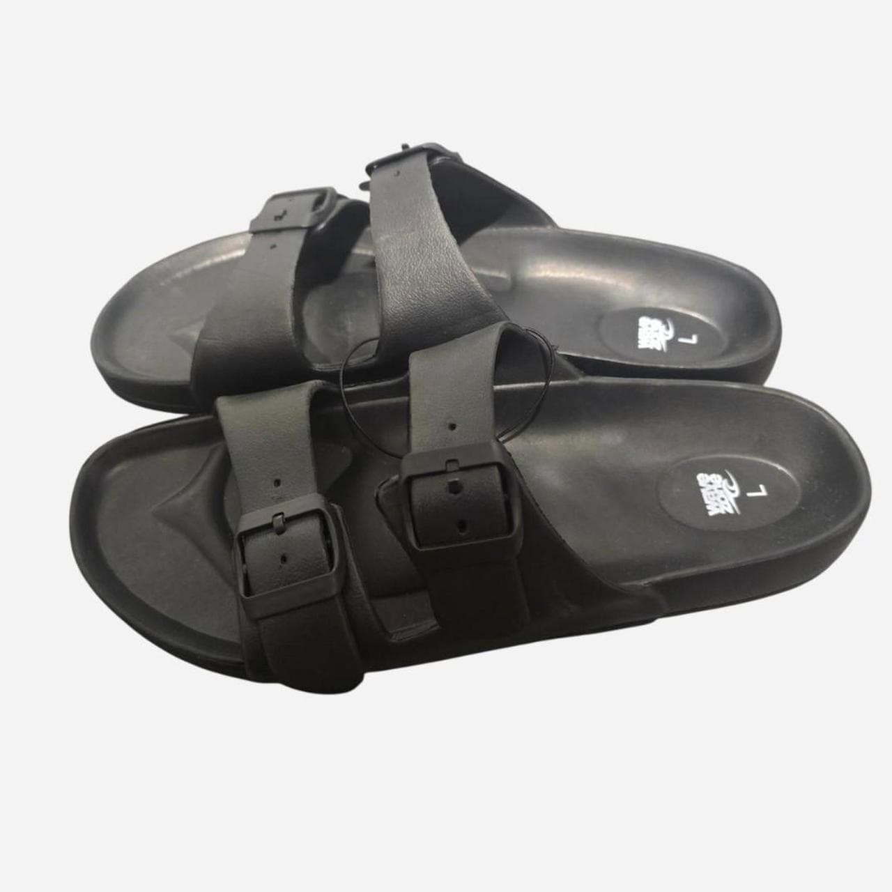 Wavezone Black Double Buckle Beach Slides β photo 3 of 5